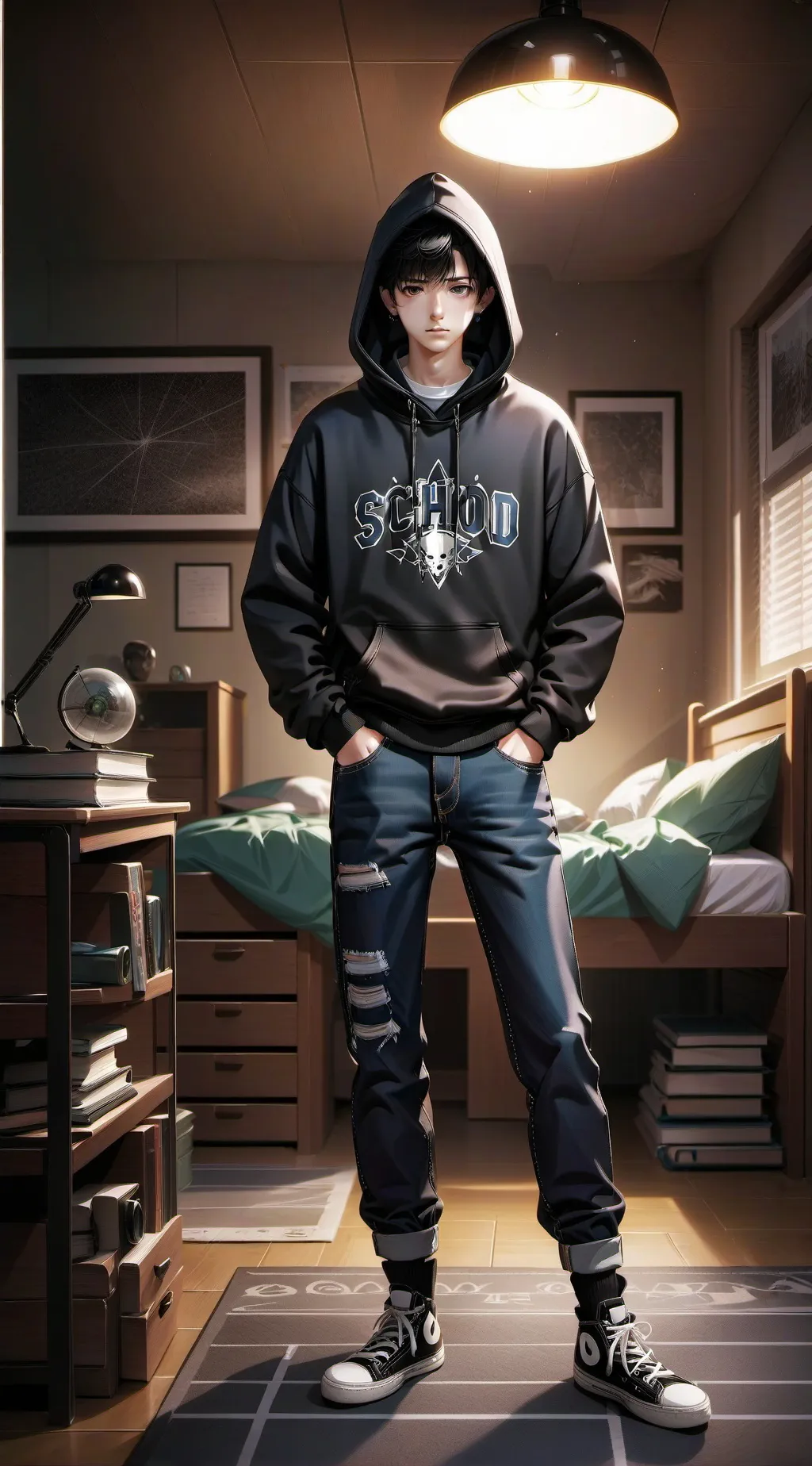 ai character: Marcus background