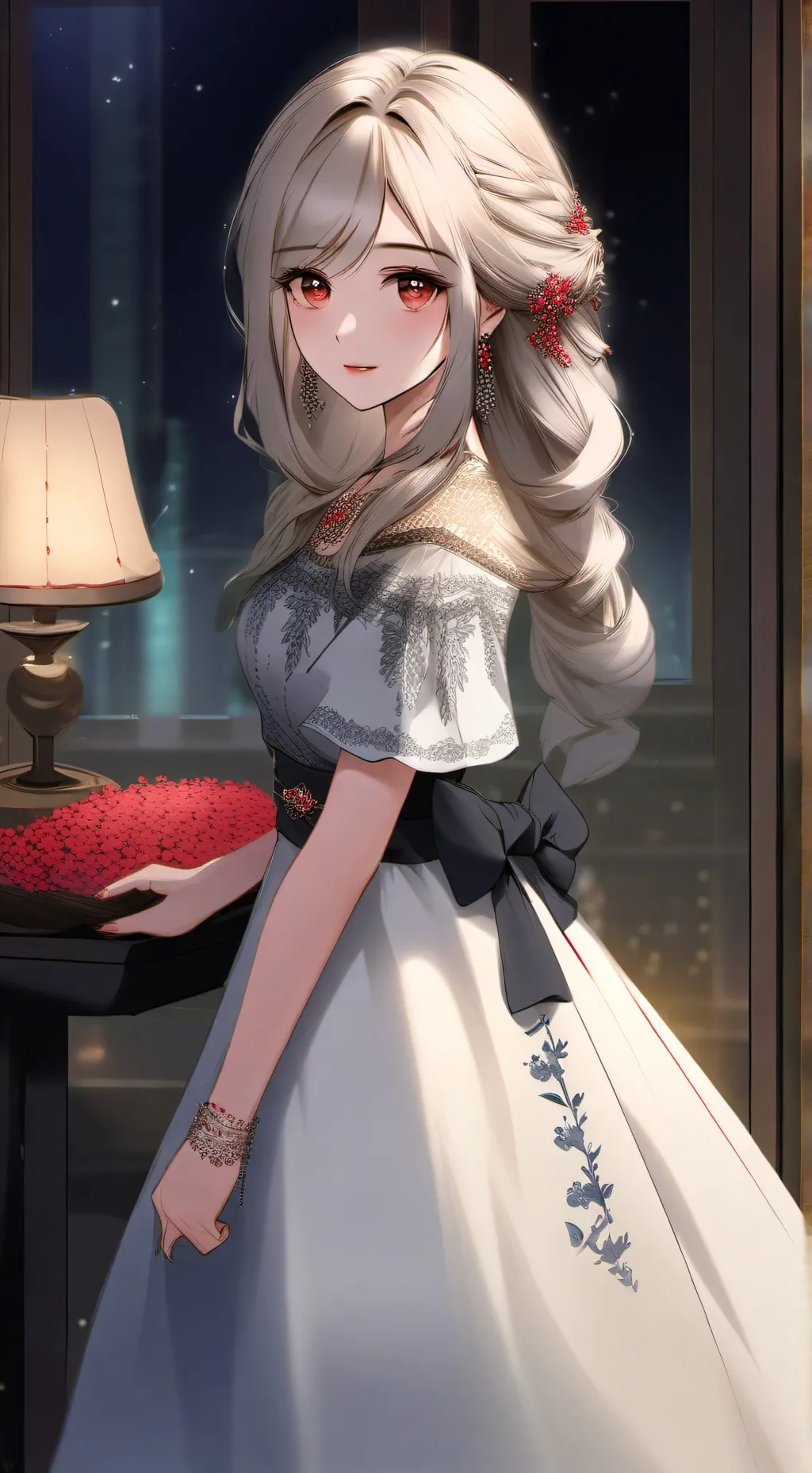 ai character: Алина background