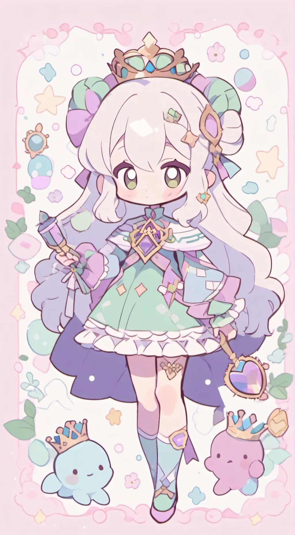 ai character: 👑Royal Queen👑 background