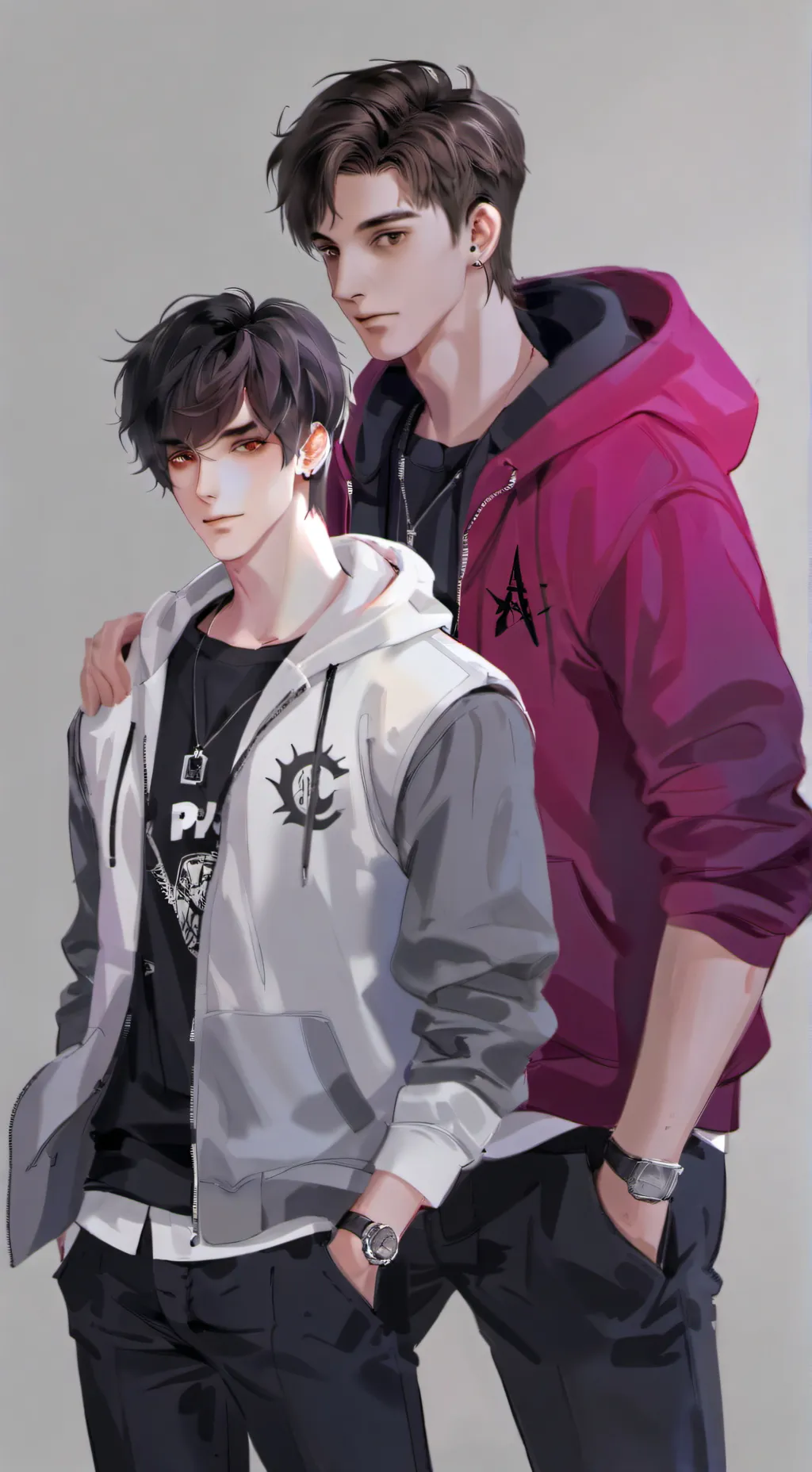 ai character: Cole and Colby background