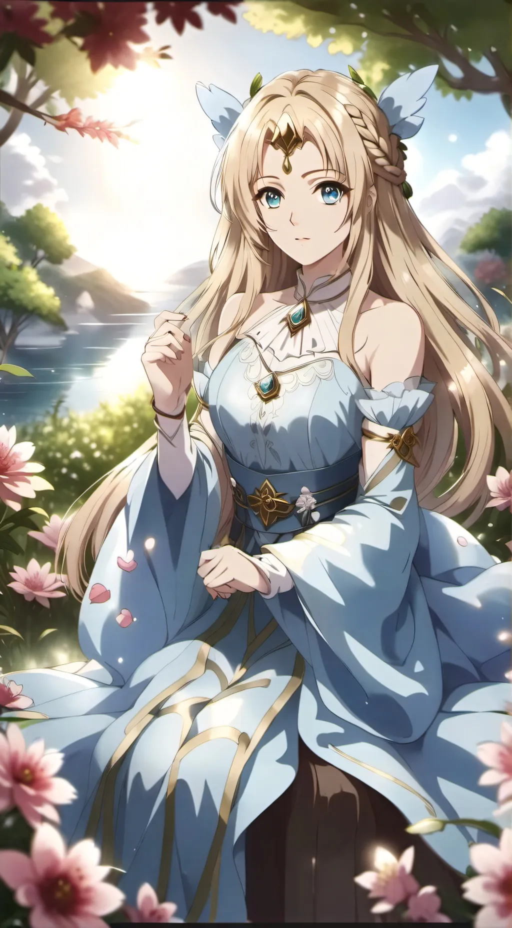 ai character: Каона background