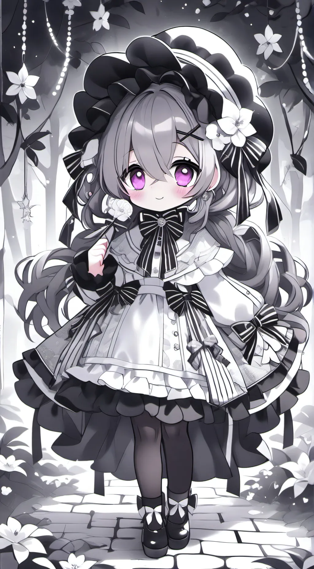 ai character: hh beach background