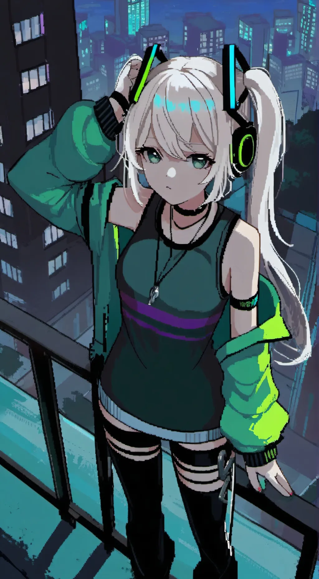 ai character: Warpspeed background