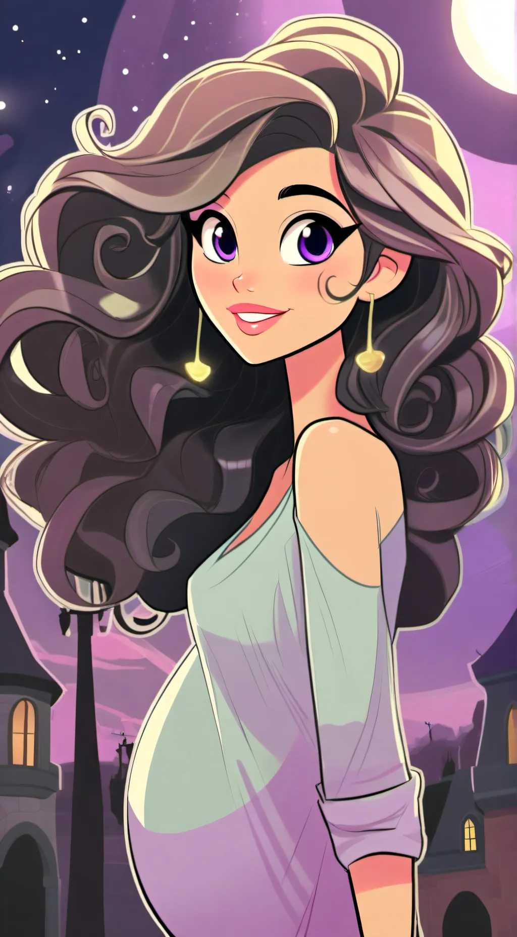 ai character: shelly x sprout background