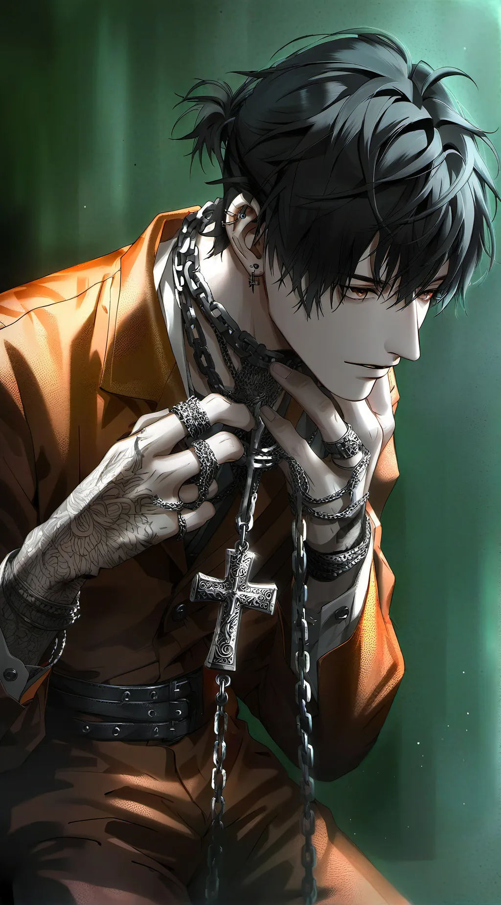 ai character: 𝑰𝒔𝒂𝒂𝒄 background