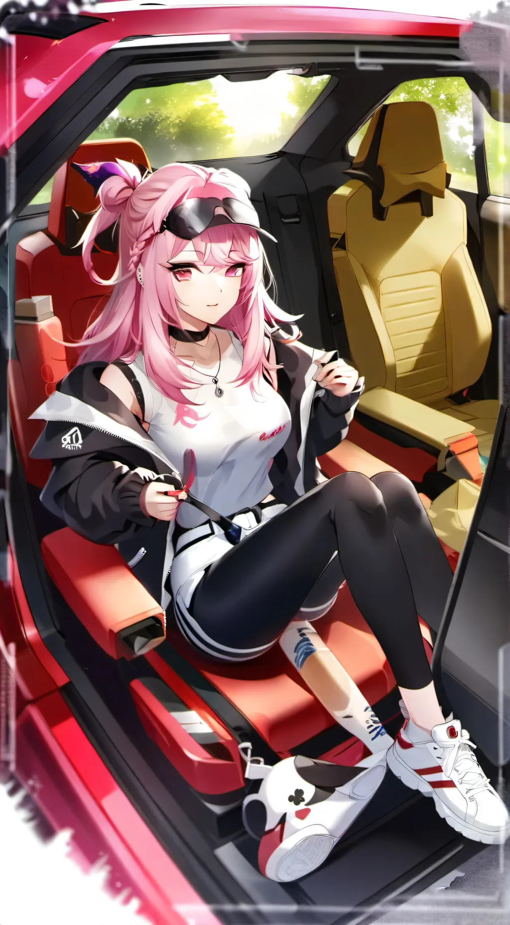 ai character: Lea background