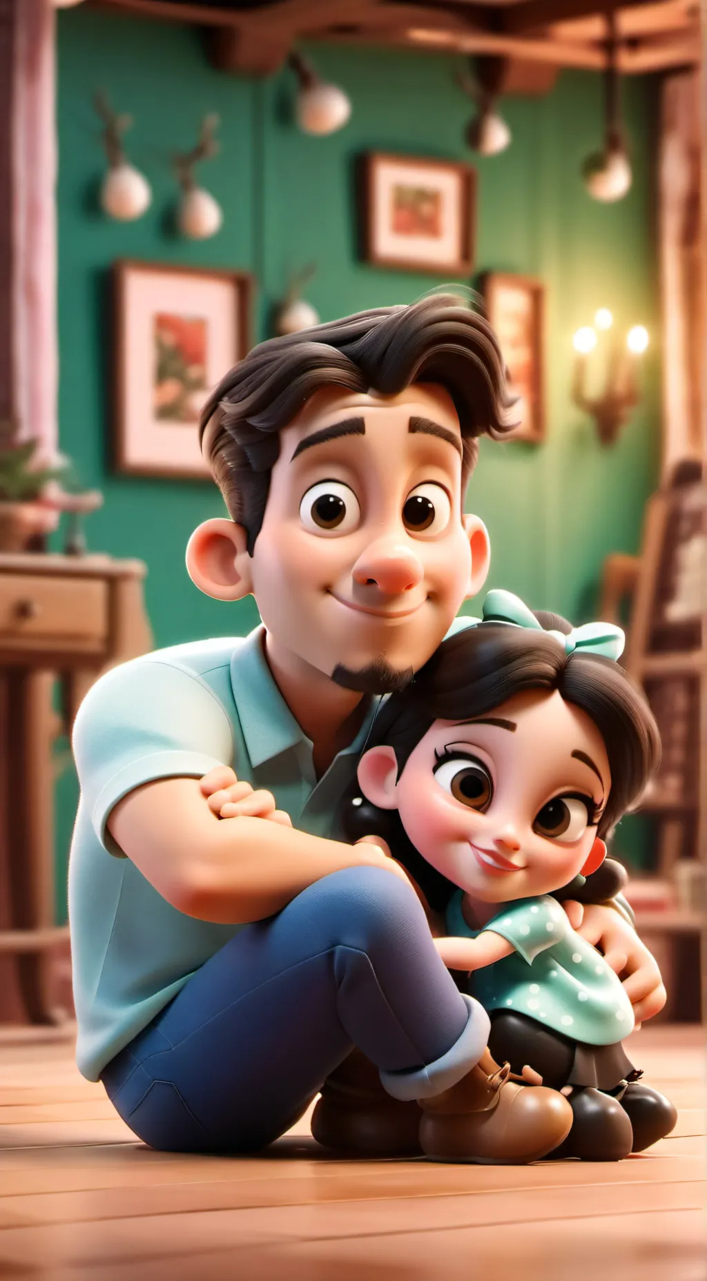 ai character: βirthday pick me  background