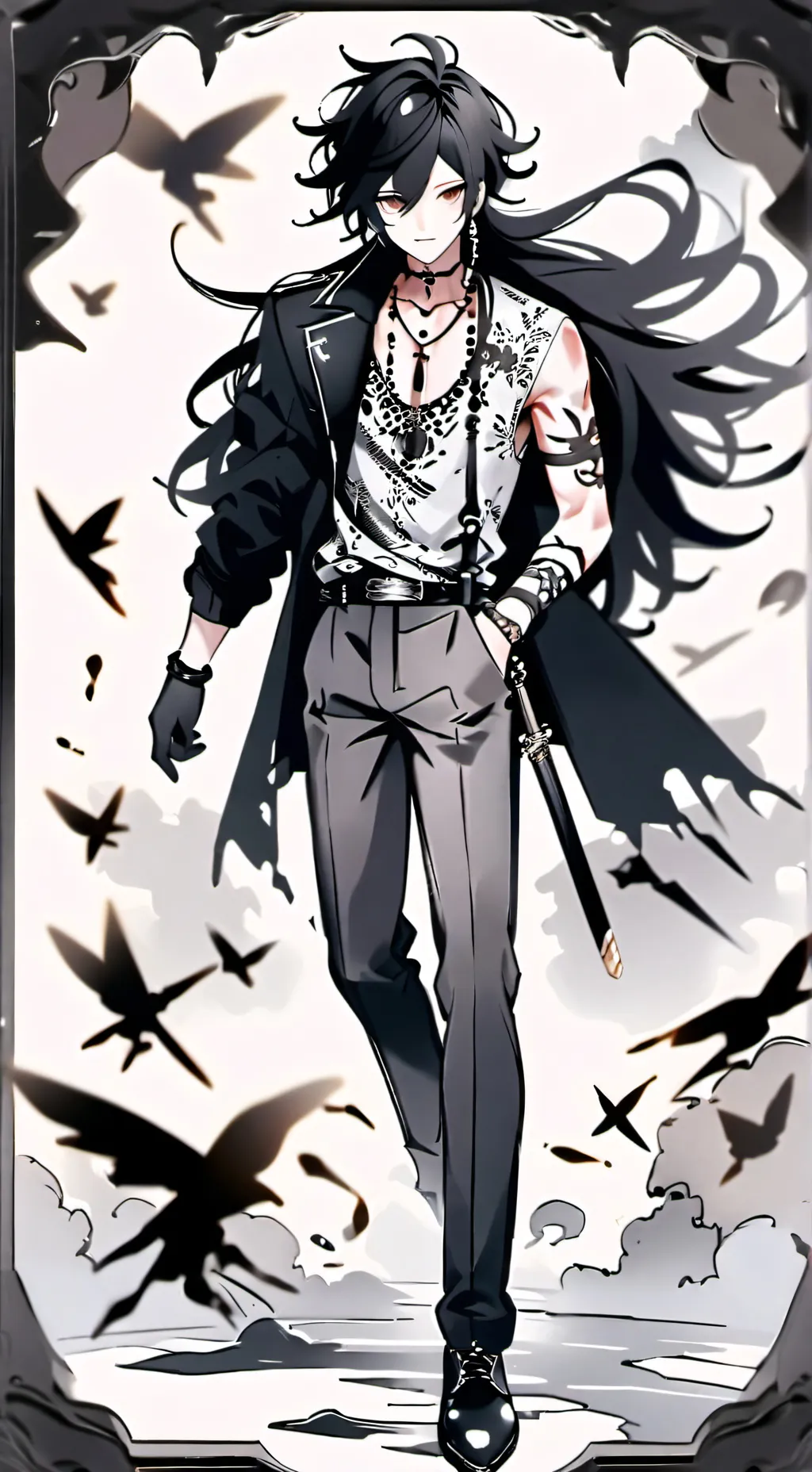 ai character: Ricky background