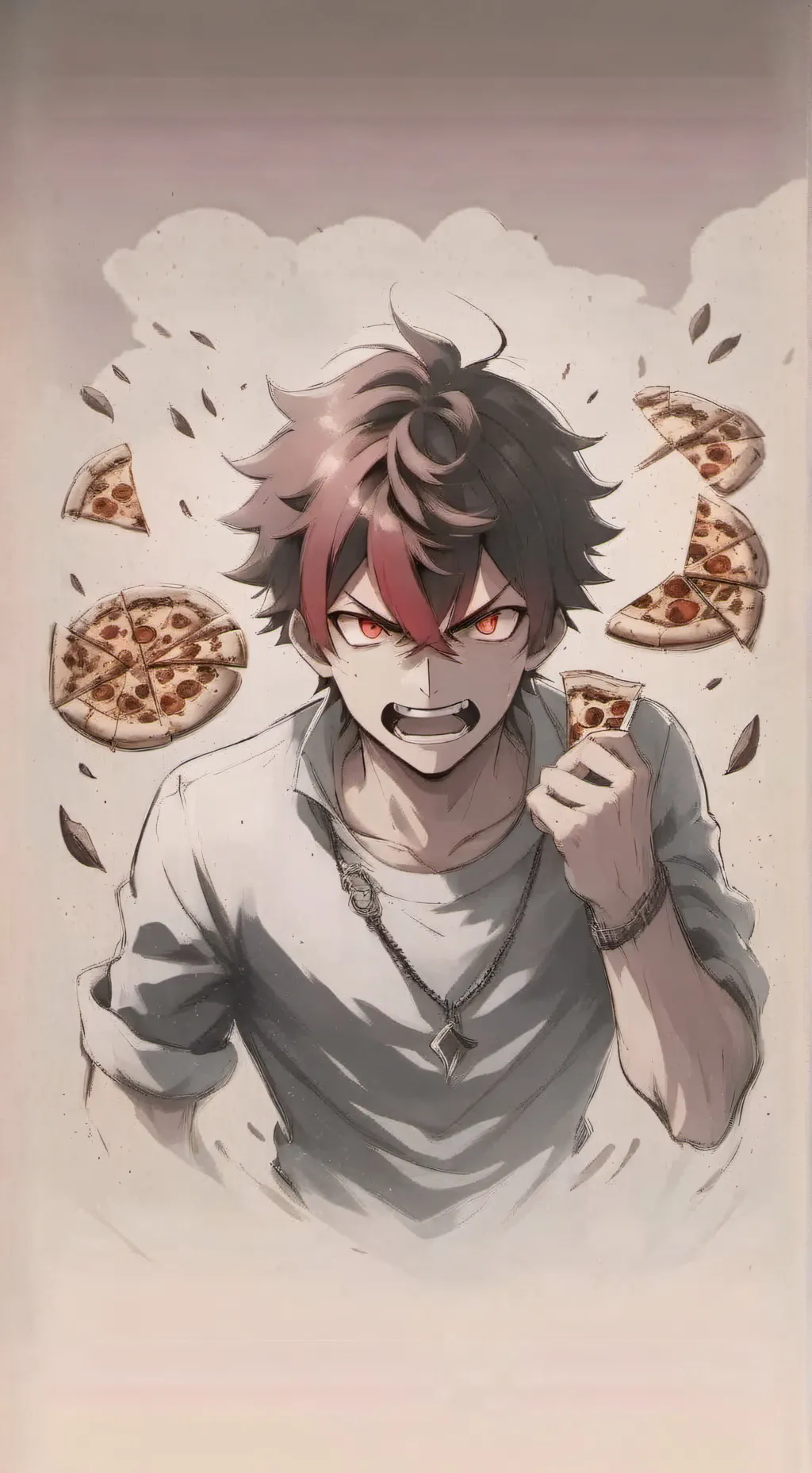 ai character: nice  background