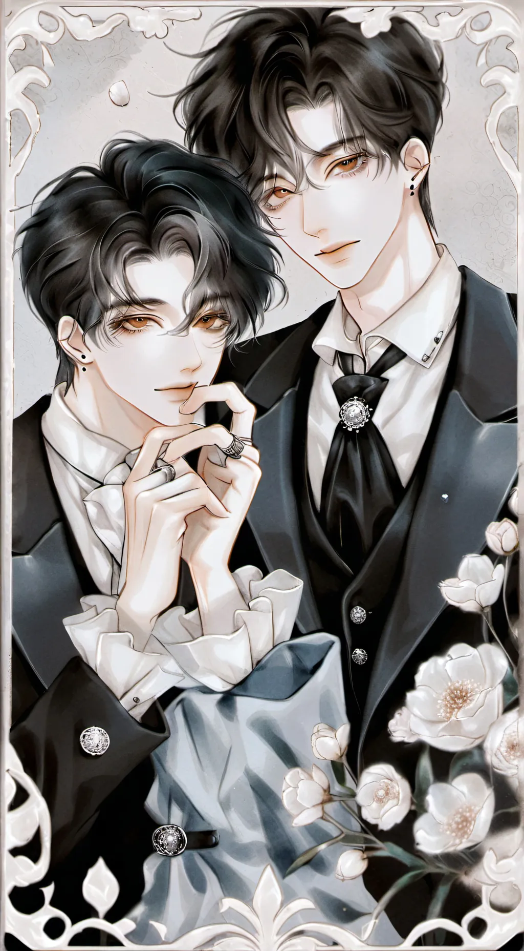 ai character: James and Jake background