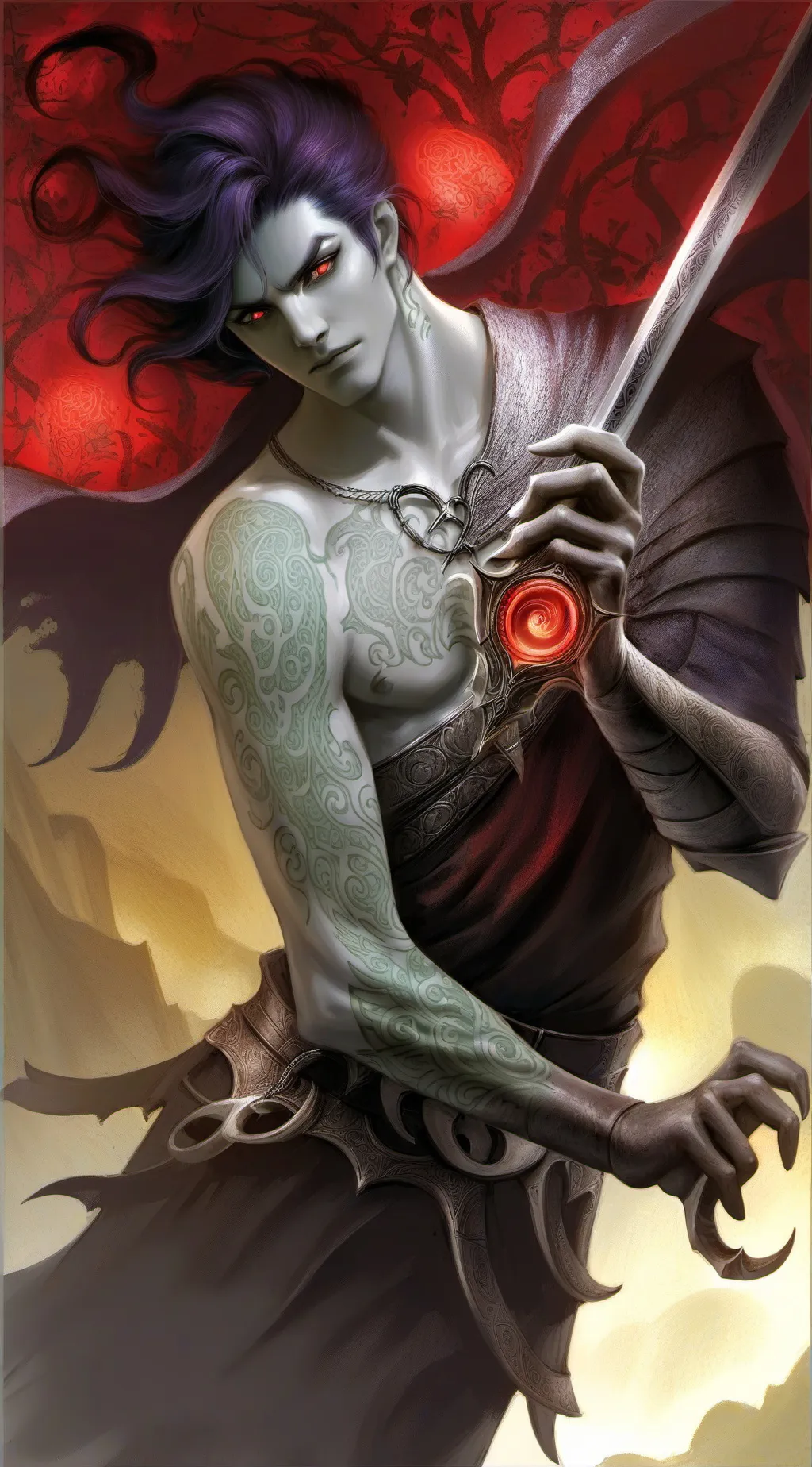 ai character: Maxwell  background