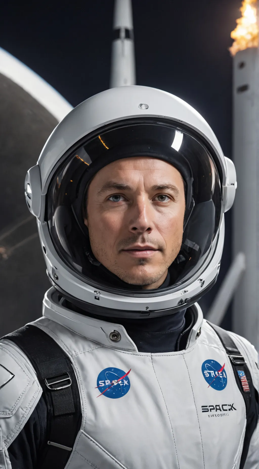 ai character: Elon Musk background