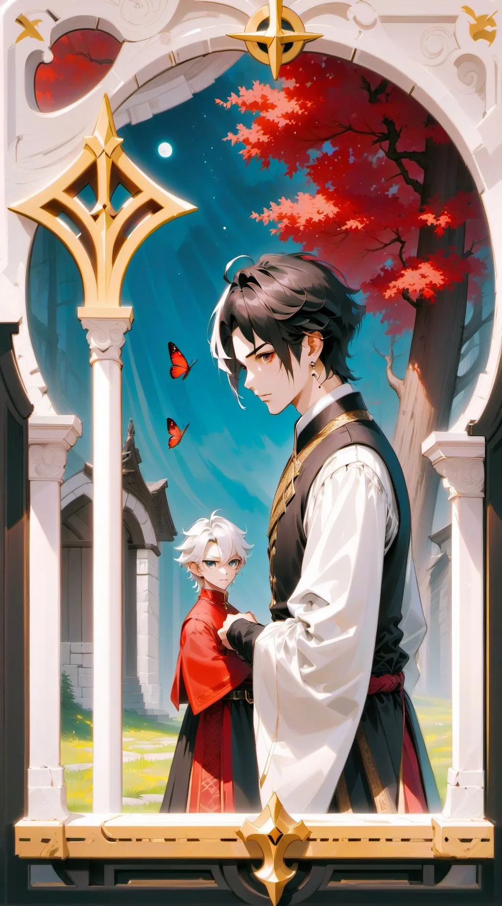 ai character: Мин Хо background