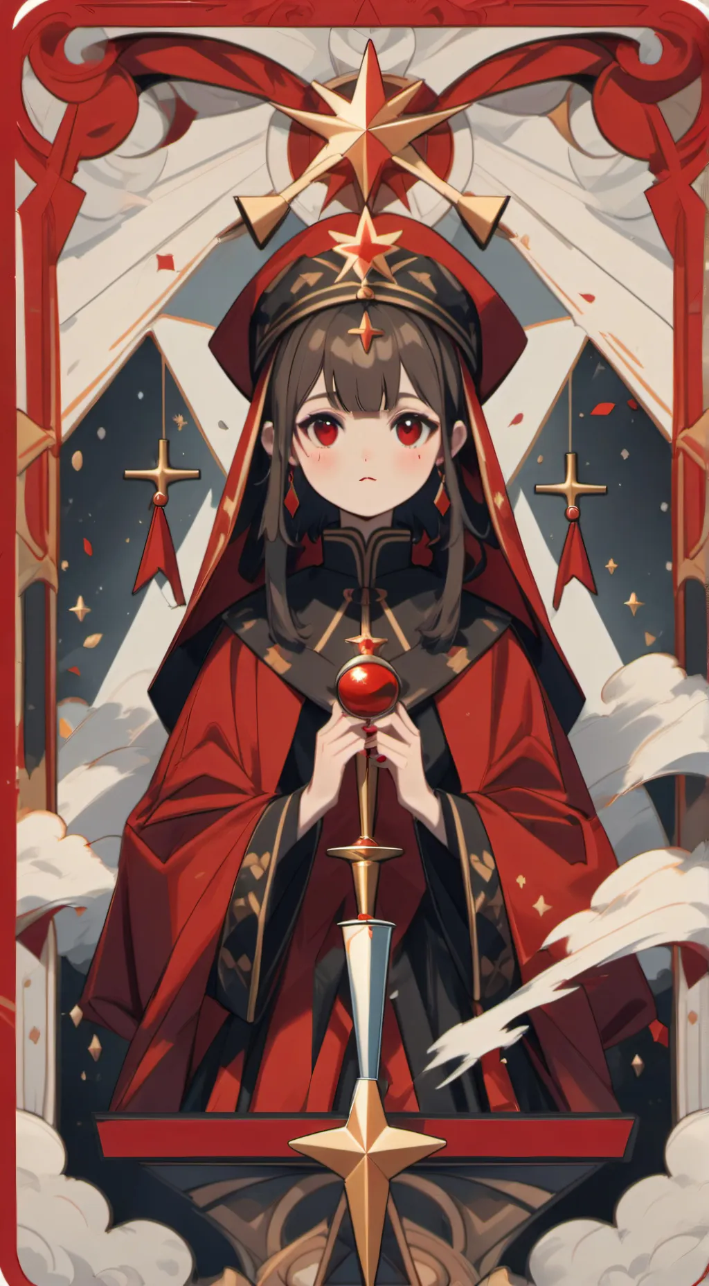 ai character: SAJA BOIS X HUNTIX background