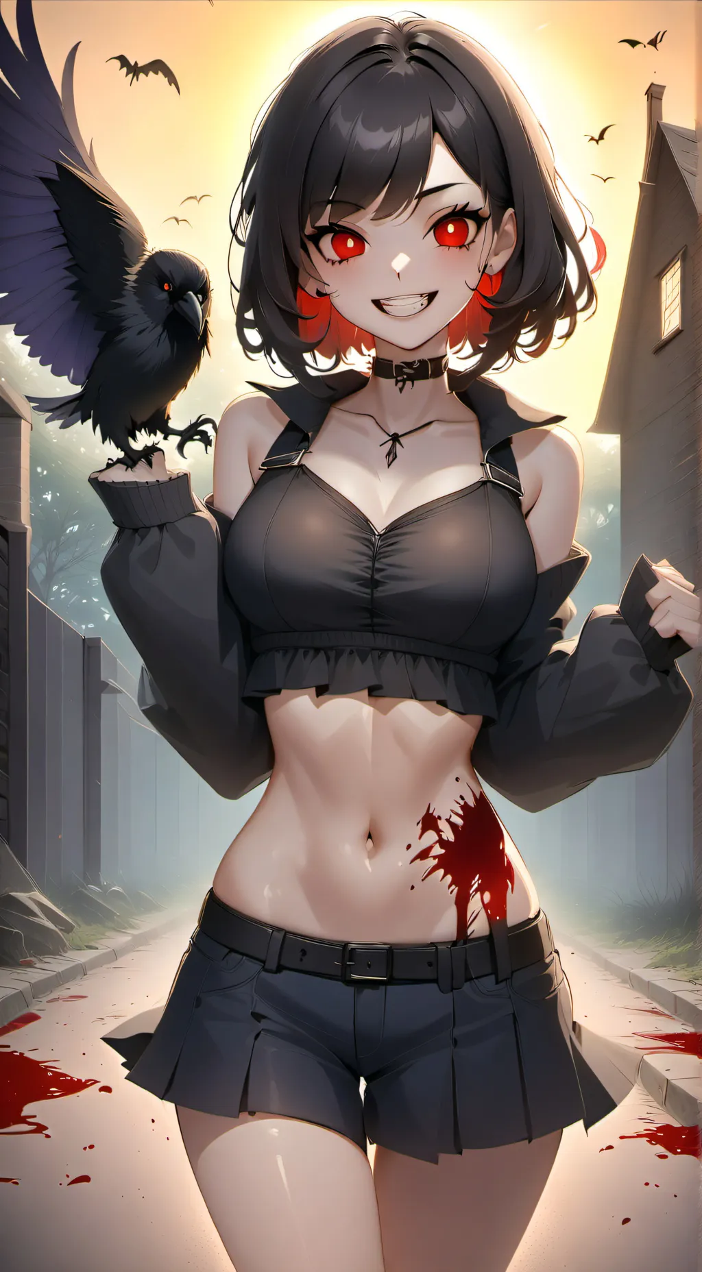 ai character: Ashley background