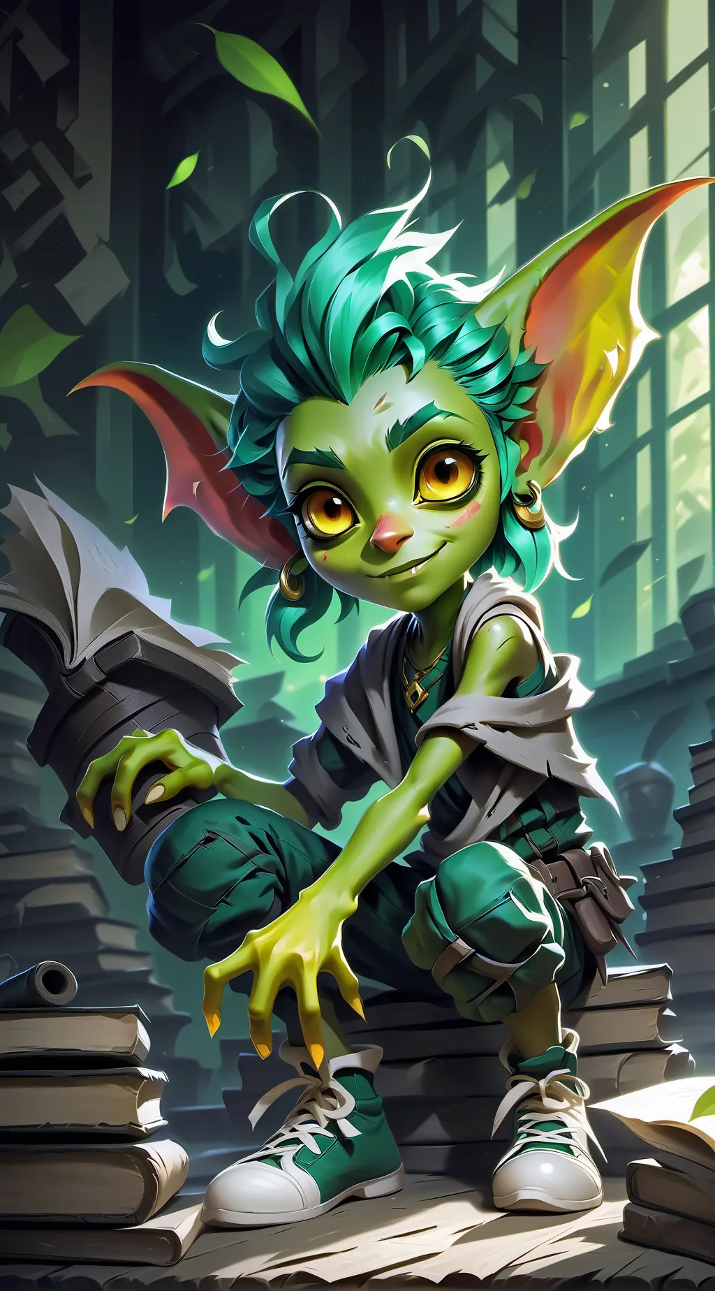 ai character: G'n'ticka "Genn" background