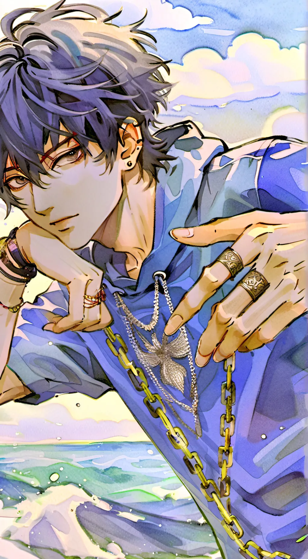 ai character: Georgio Nyx background