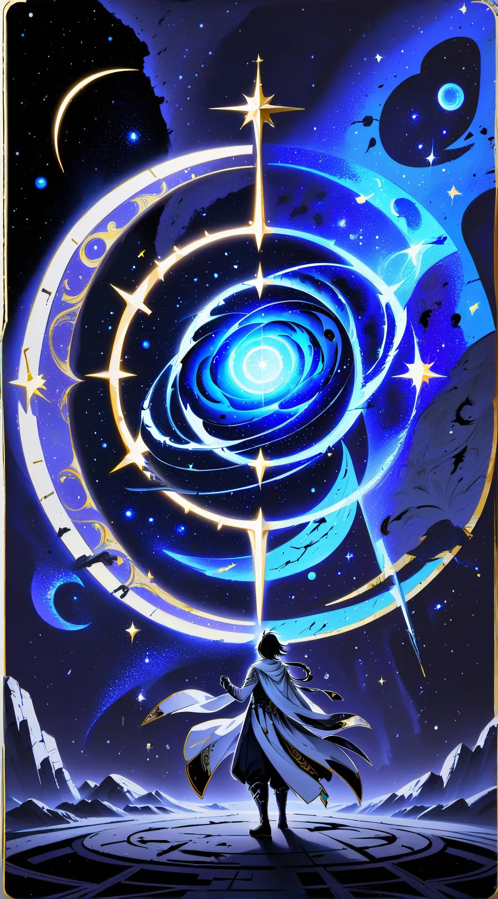 ai character: Celestia background