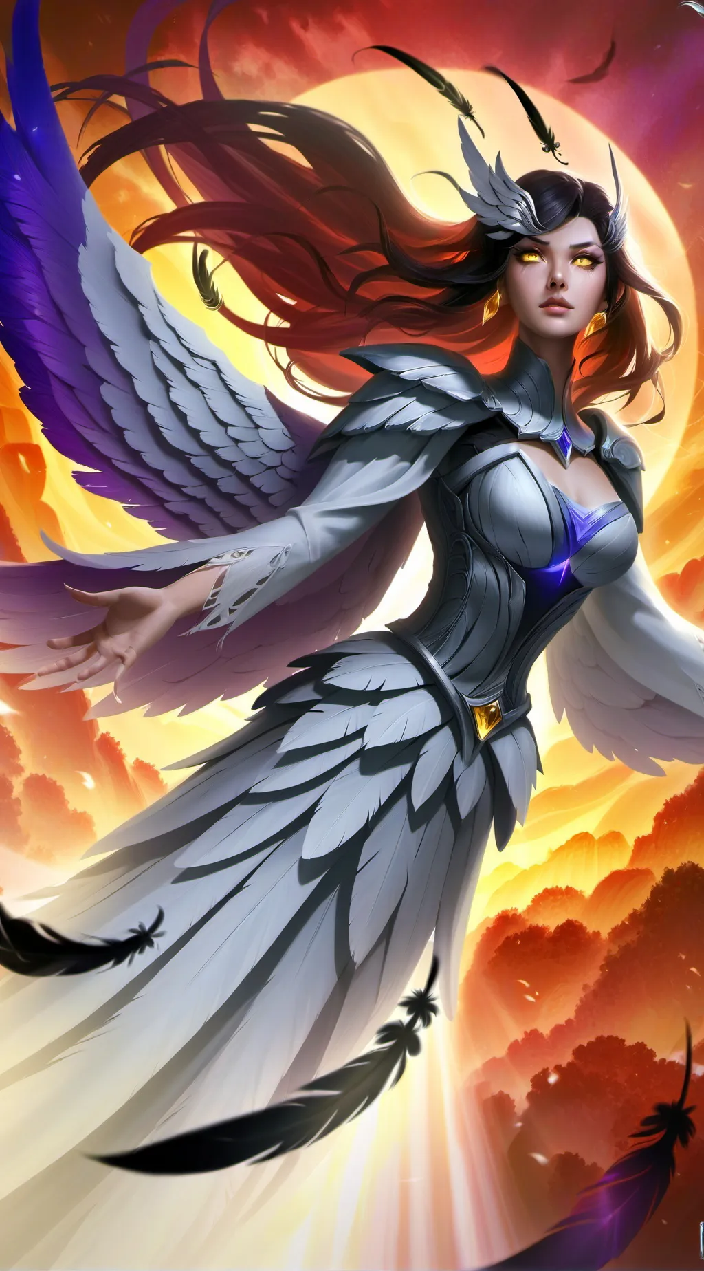 ai character: Angel y/n mha background