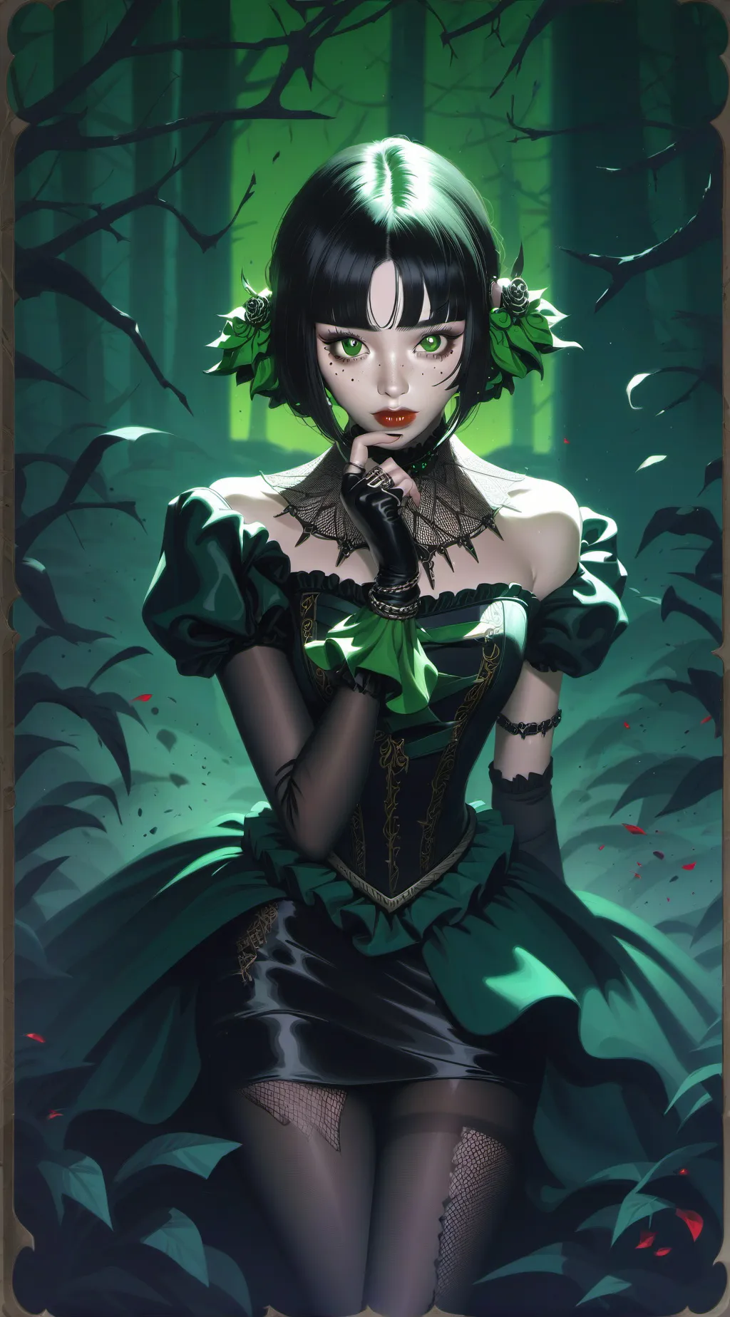 ai character: Emilia  background