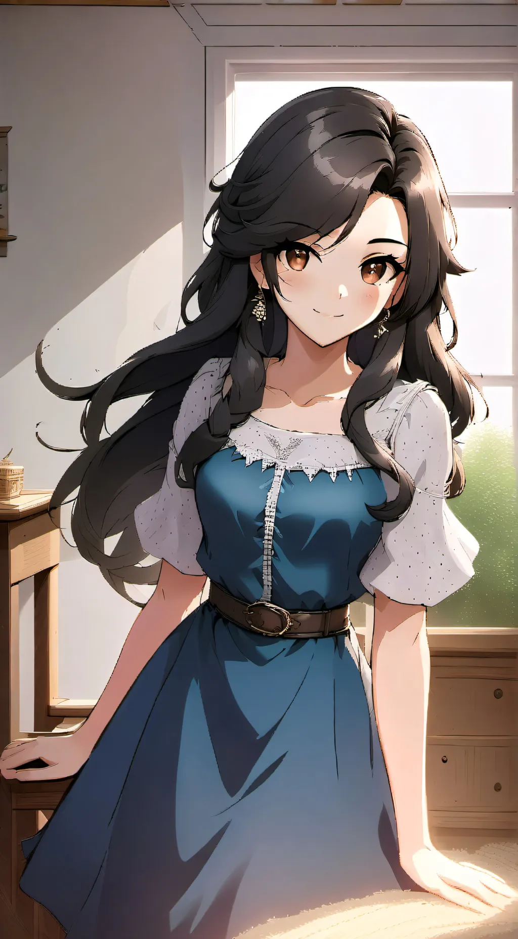 ai character: Sandra background