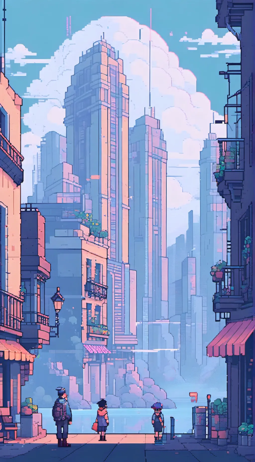 ai character: kny background