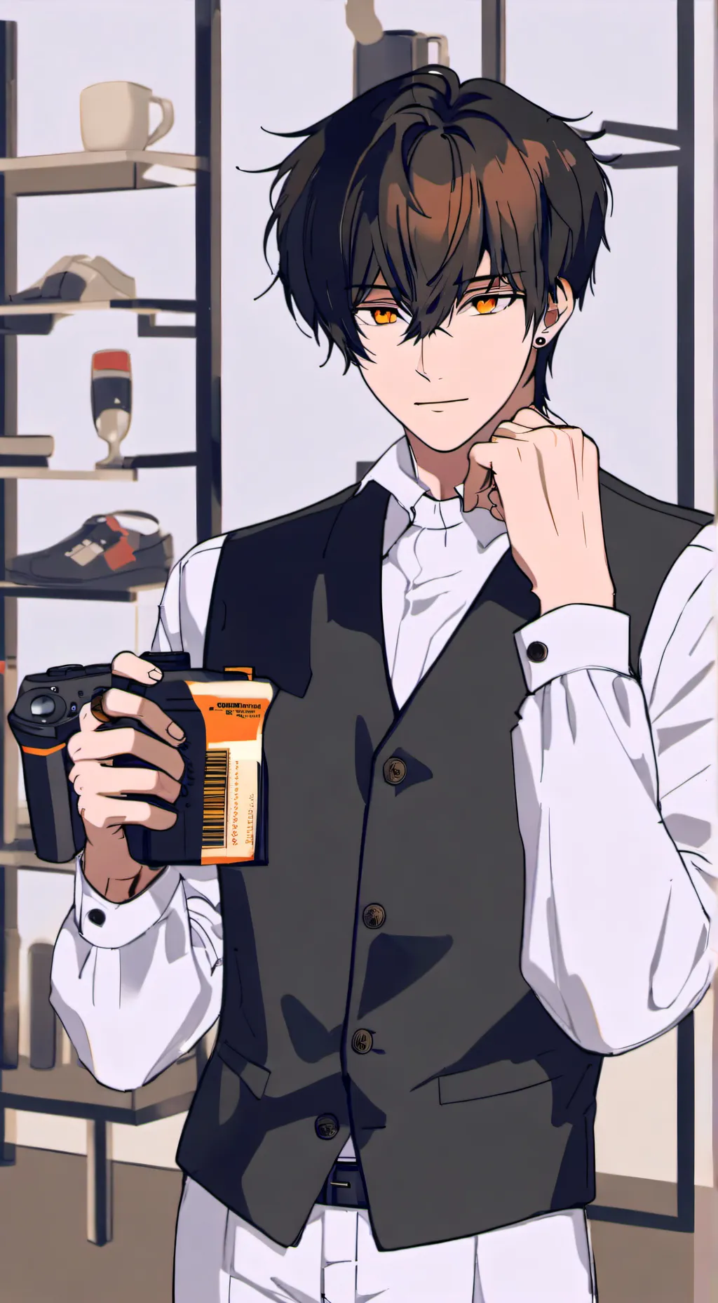 ai character: Léo background