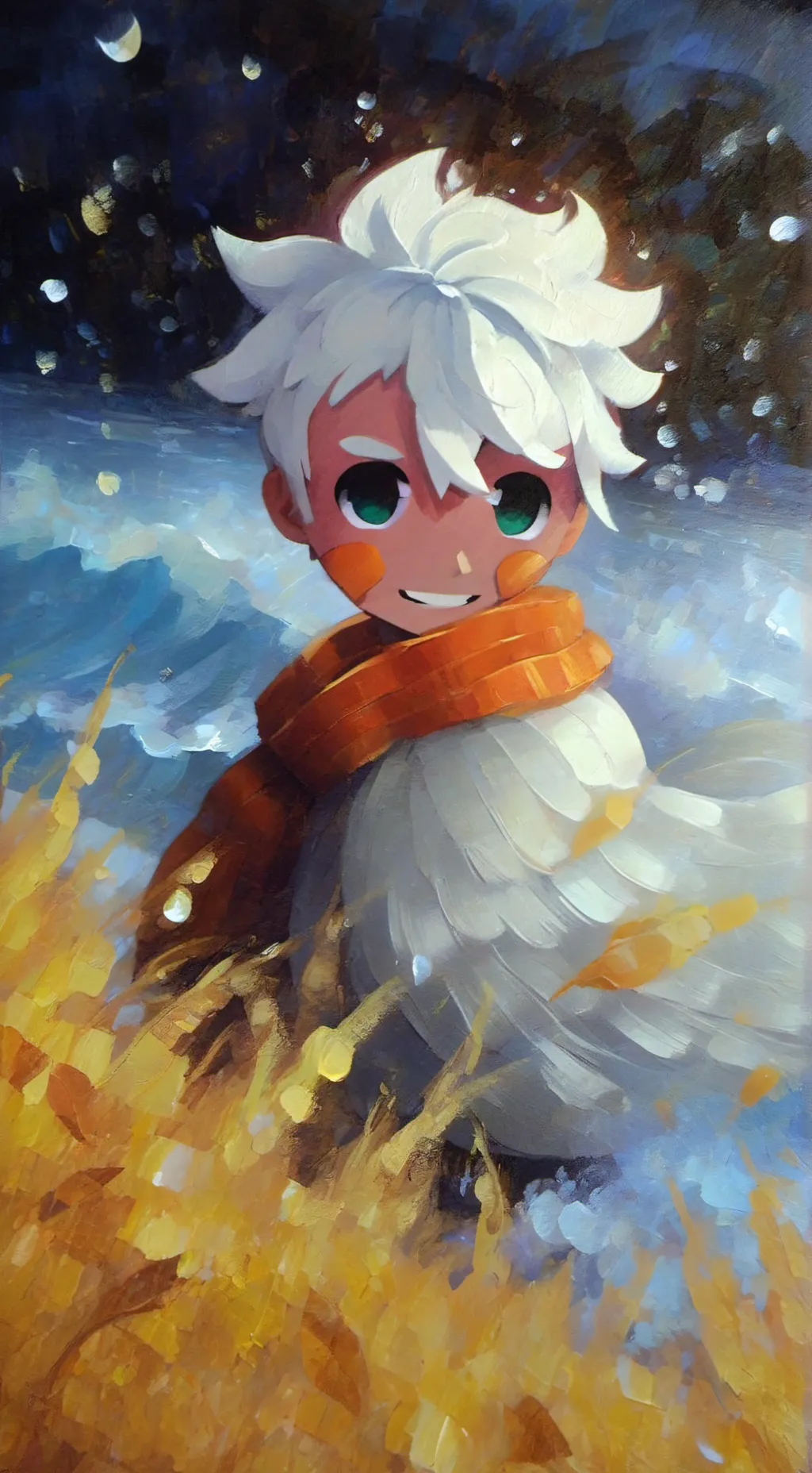 ai character: sprout background