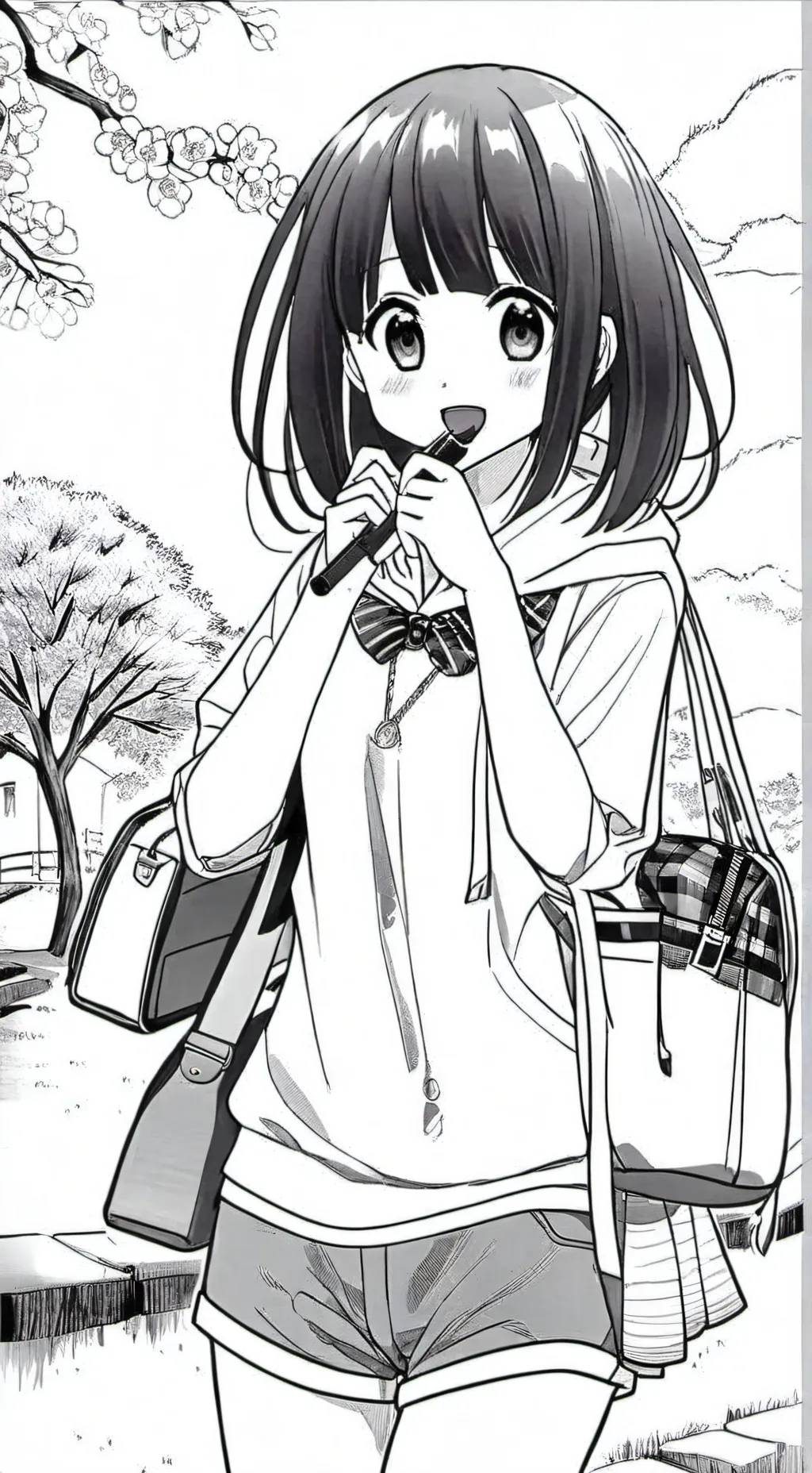 ai character: Лила background