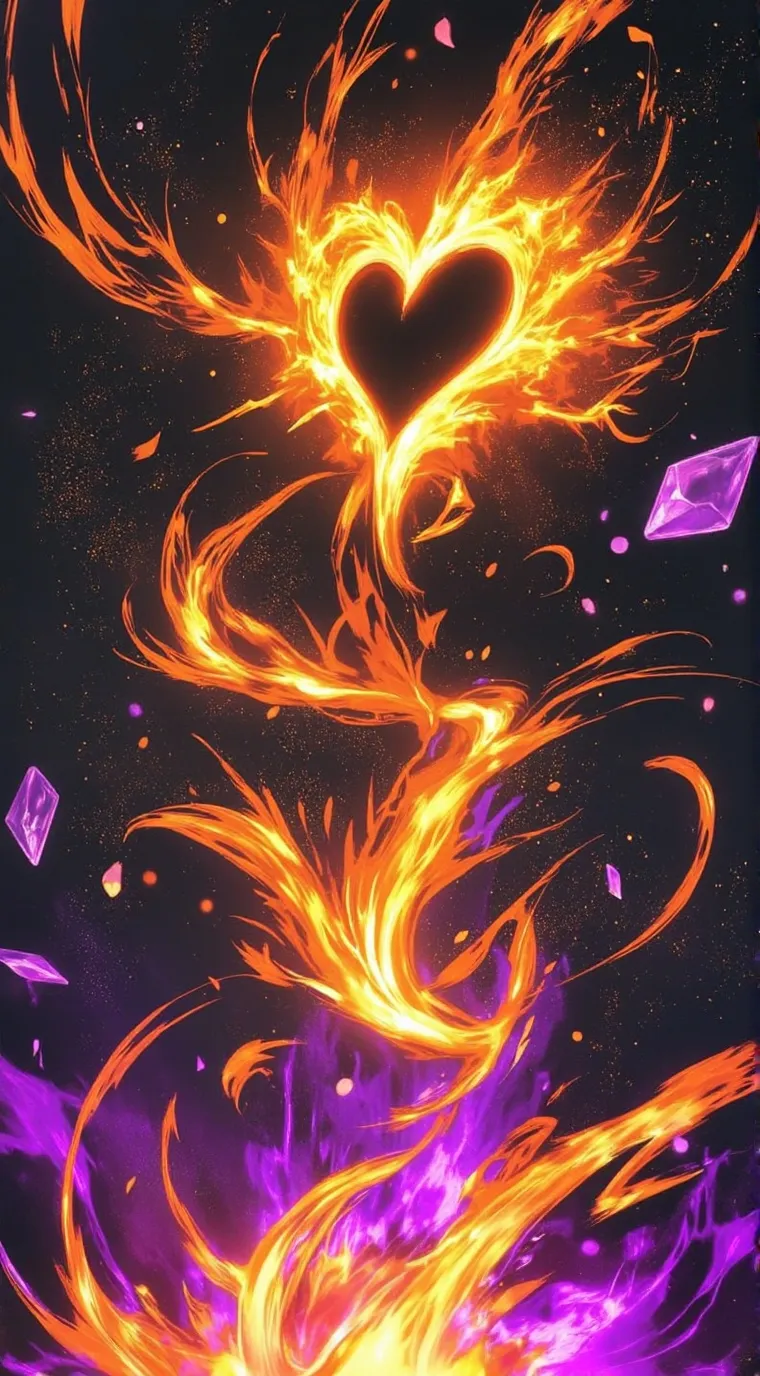 ai character: SOLANGELO,💀🔥💀🔥 background