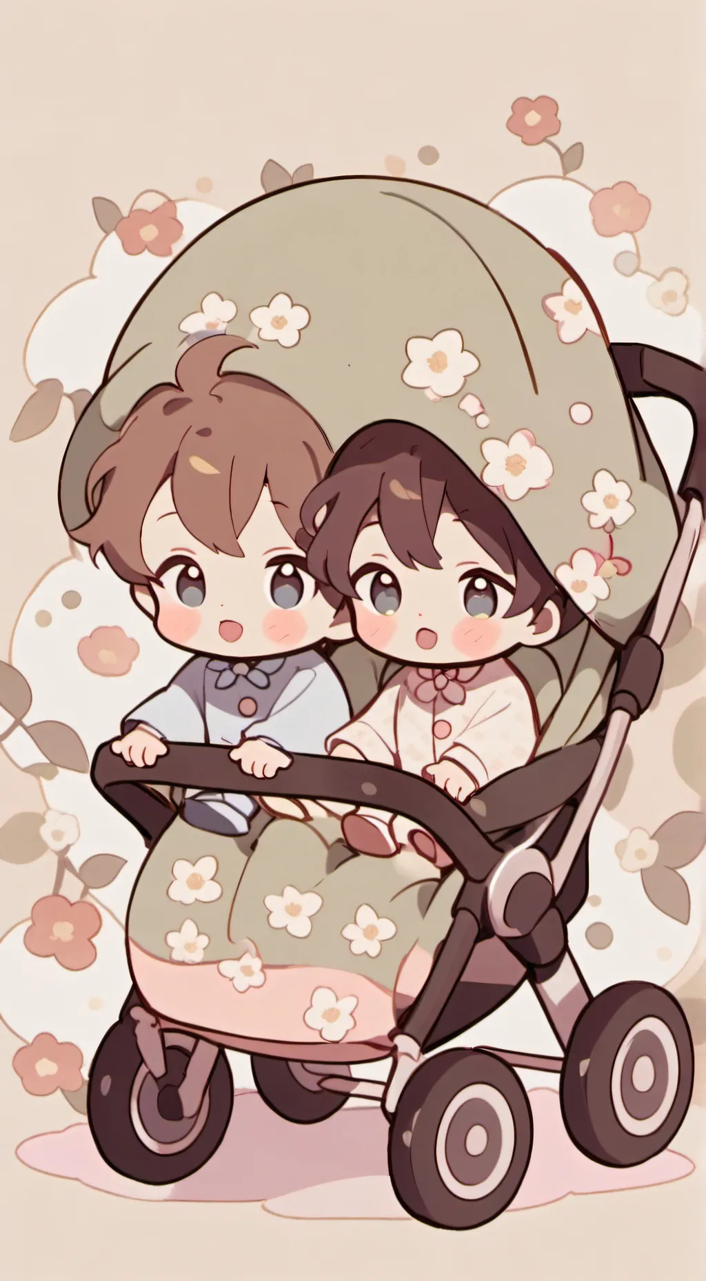 ai character: 🍡~ Baby Twins~🍡 background