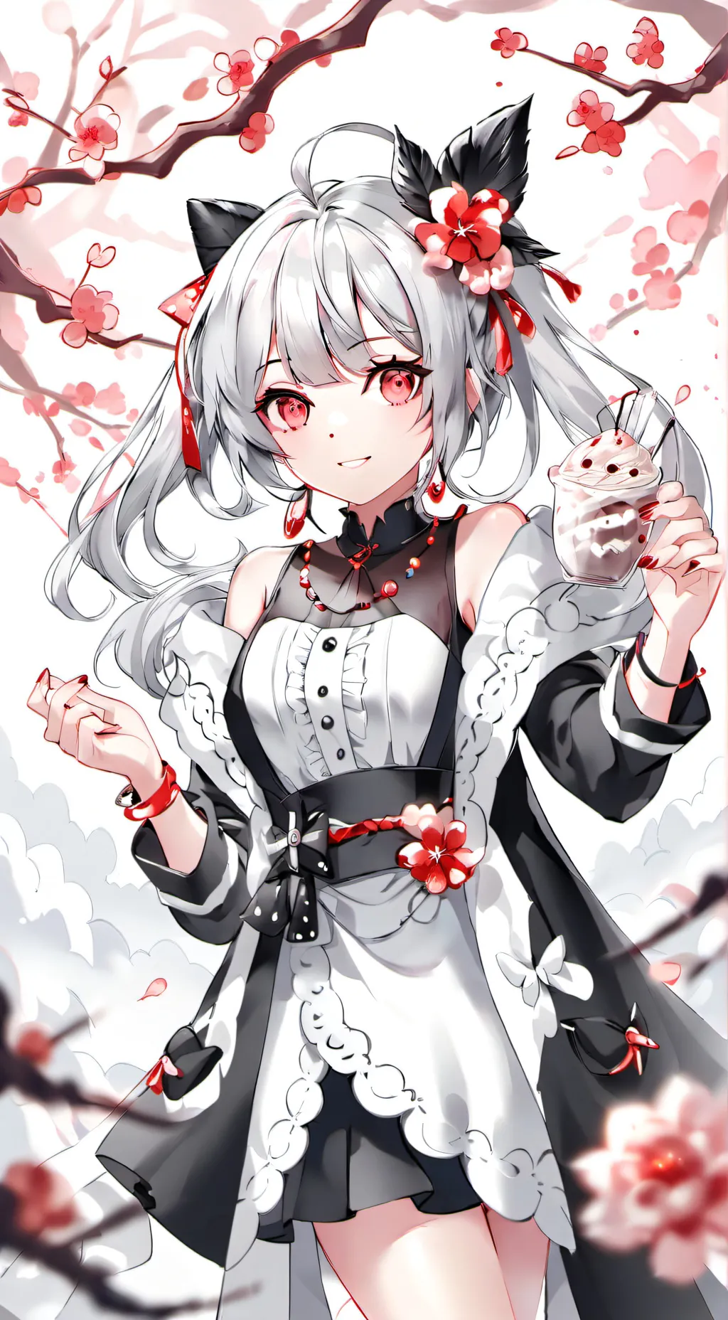 ai character: Аня background