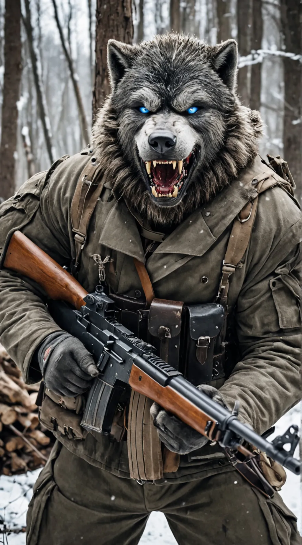 ai character: Commander Nikolai background