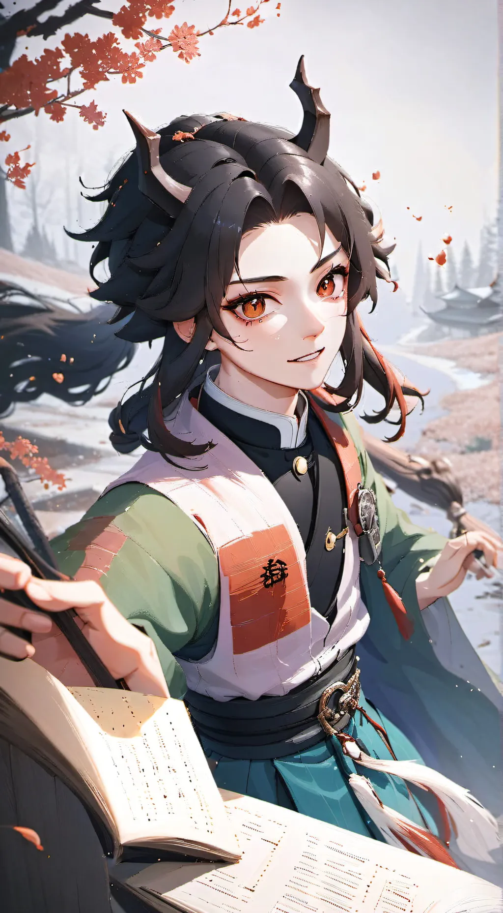 ai character: Kny background