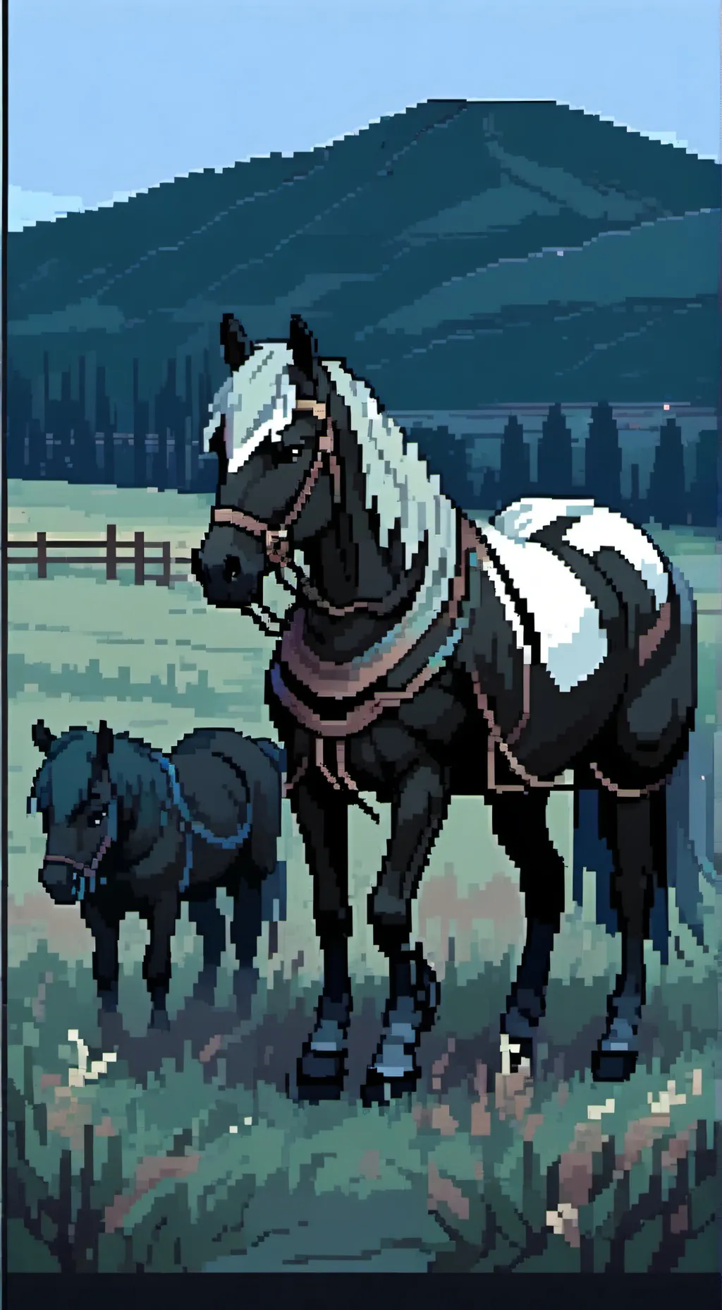 ai character: Pony Gang 🐎  background