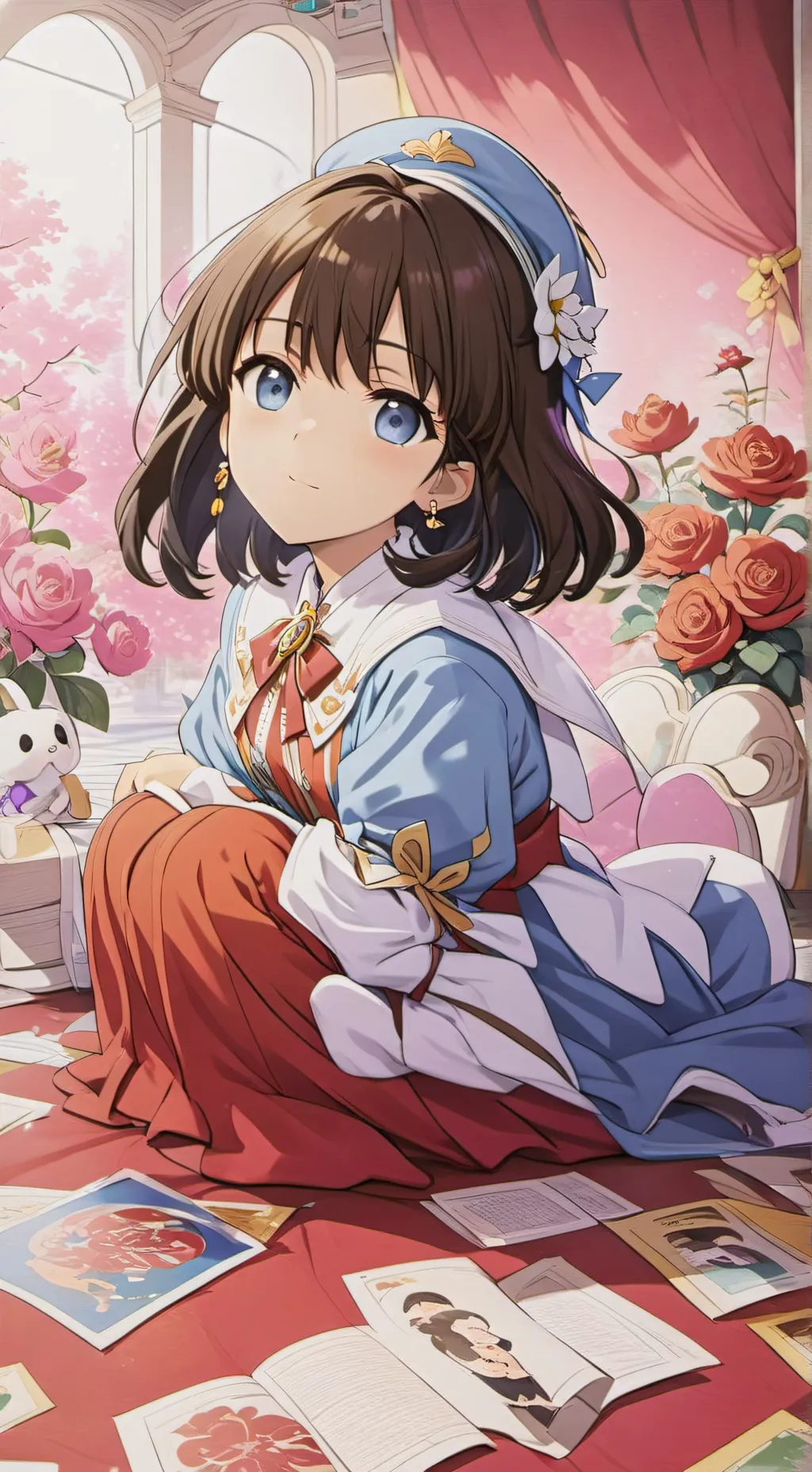 ai character: mha  background