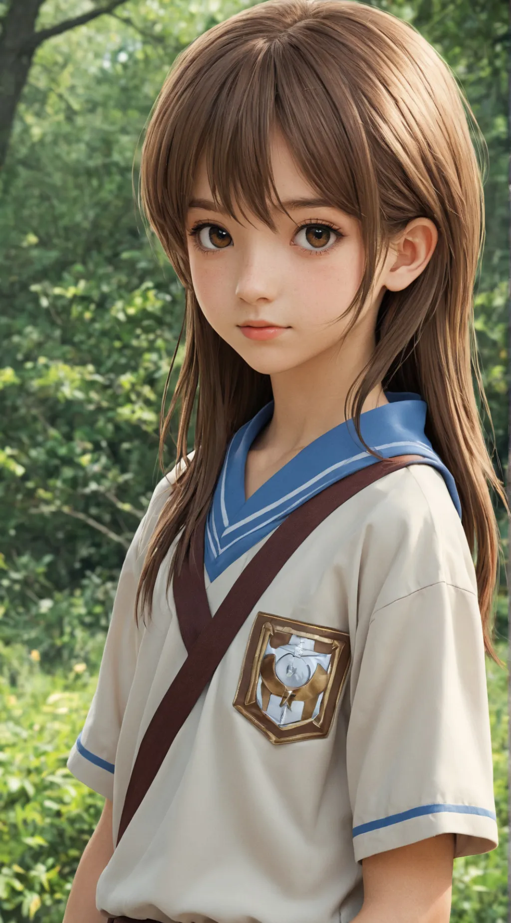 ai character: Kiara background