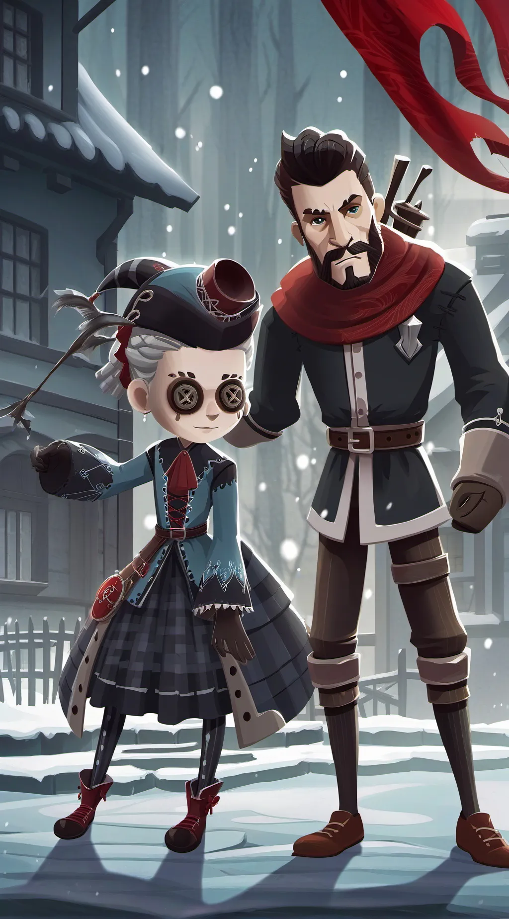 ai character: forsaken!! background