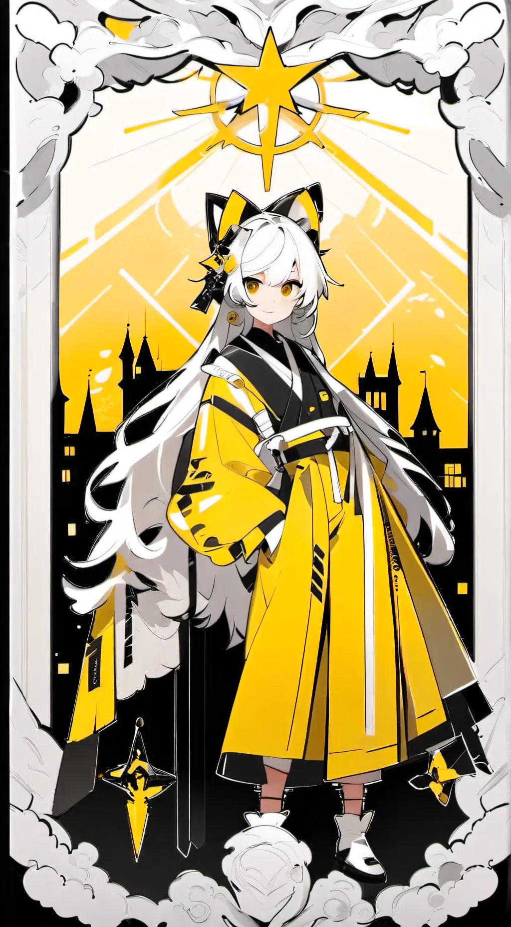 ai character: amor background