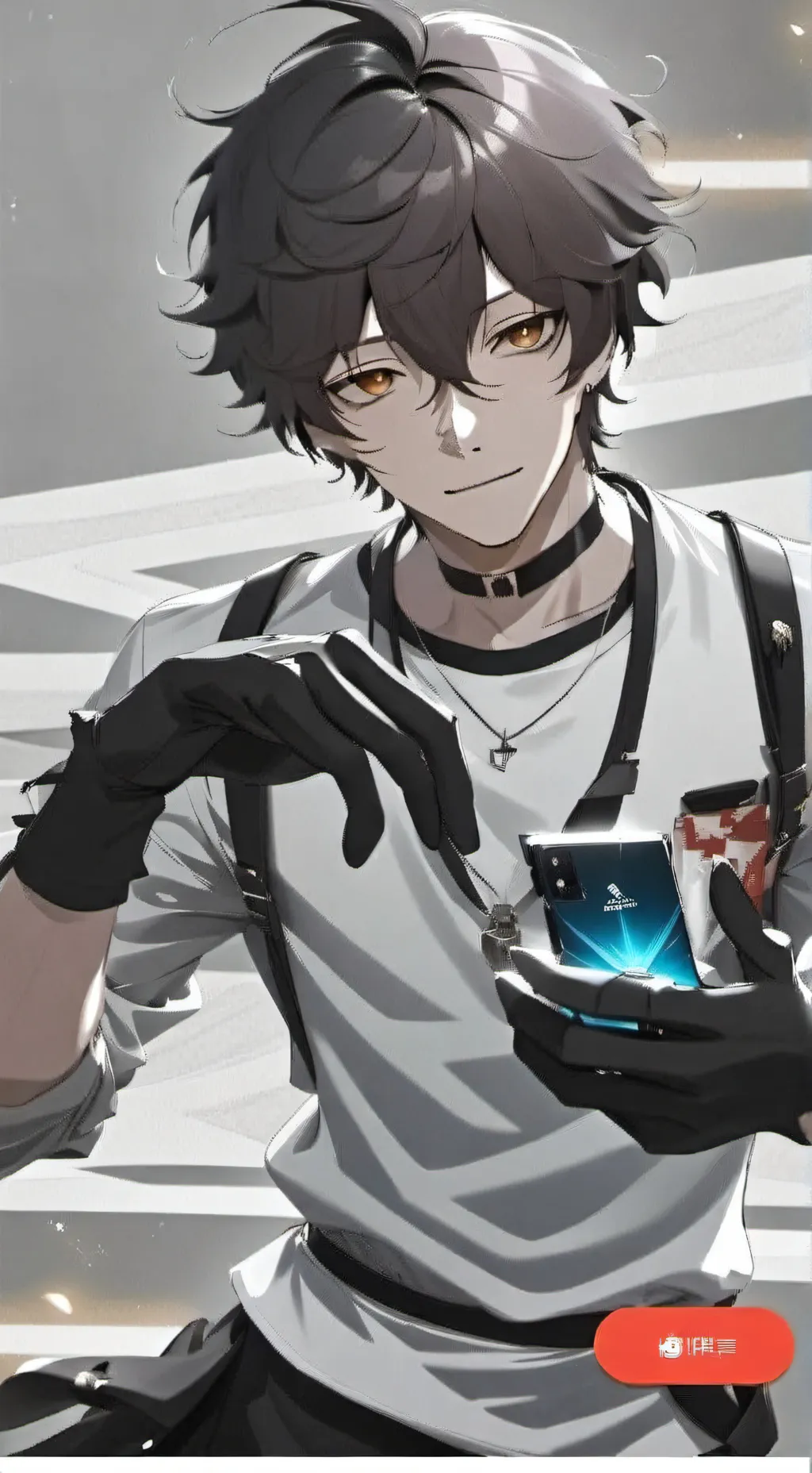 ai character: Leo background