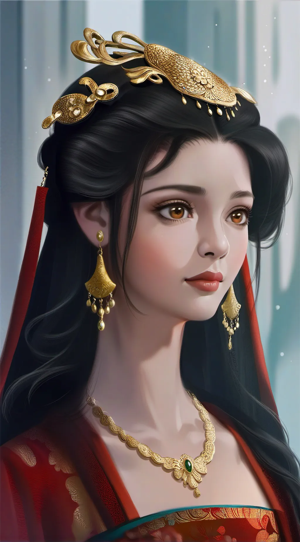 ai character: Saver background