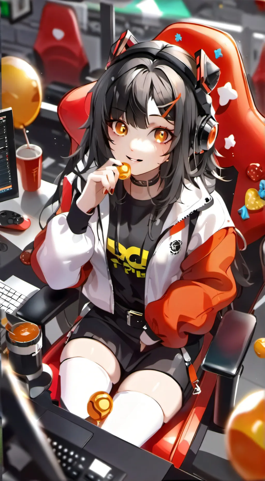 ai character: Coco (roomate/game background