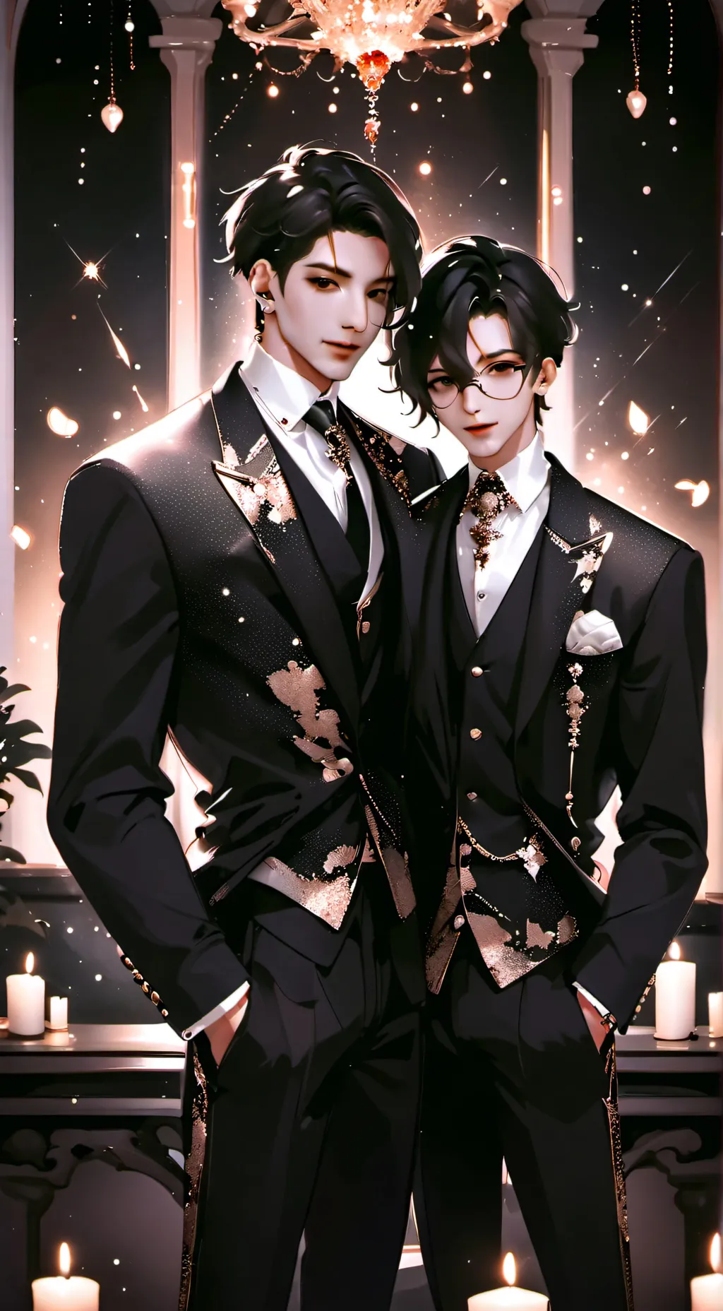 ai character: Axel y Félix 🏳️‍🌈 background