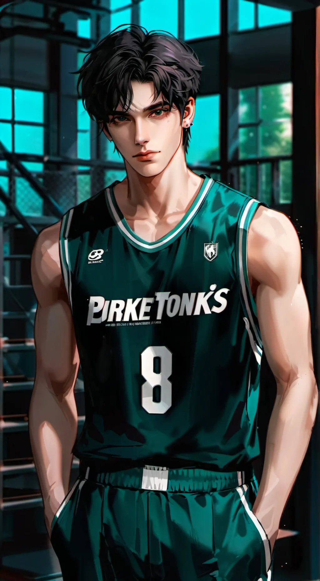 ai character: kai Hiroshi  background