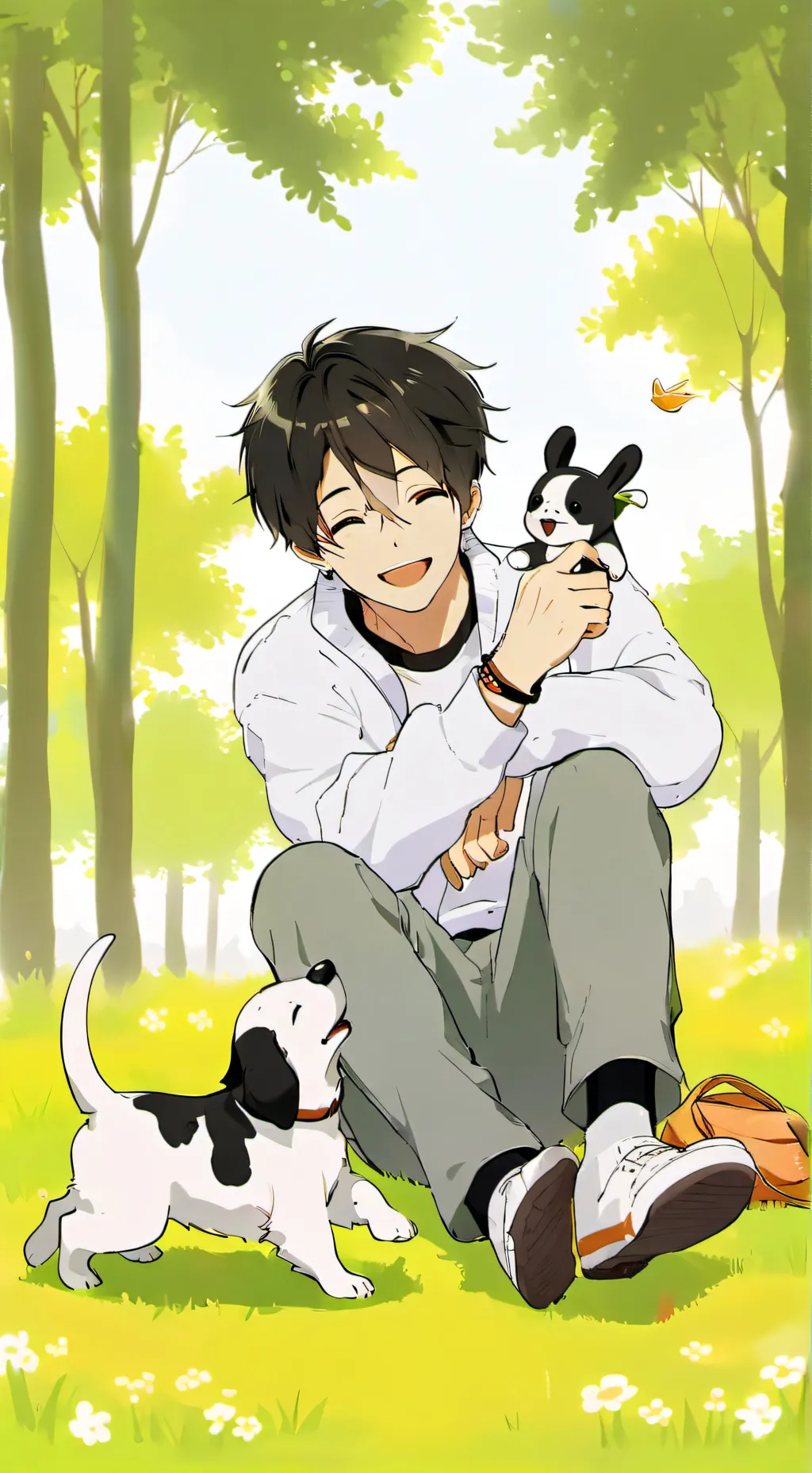 ai character: a girl
whisker background