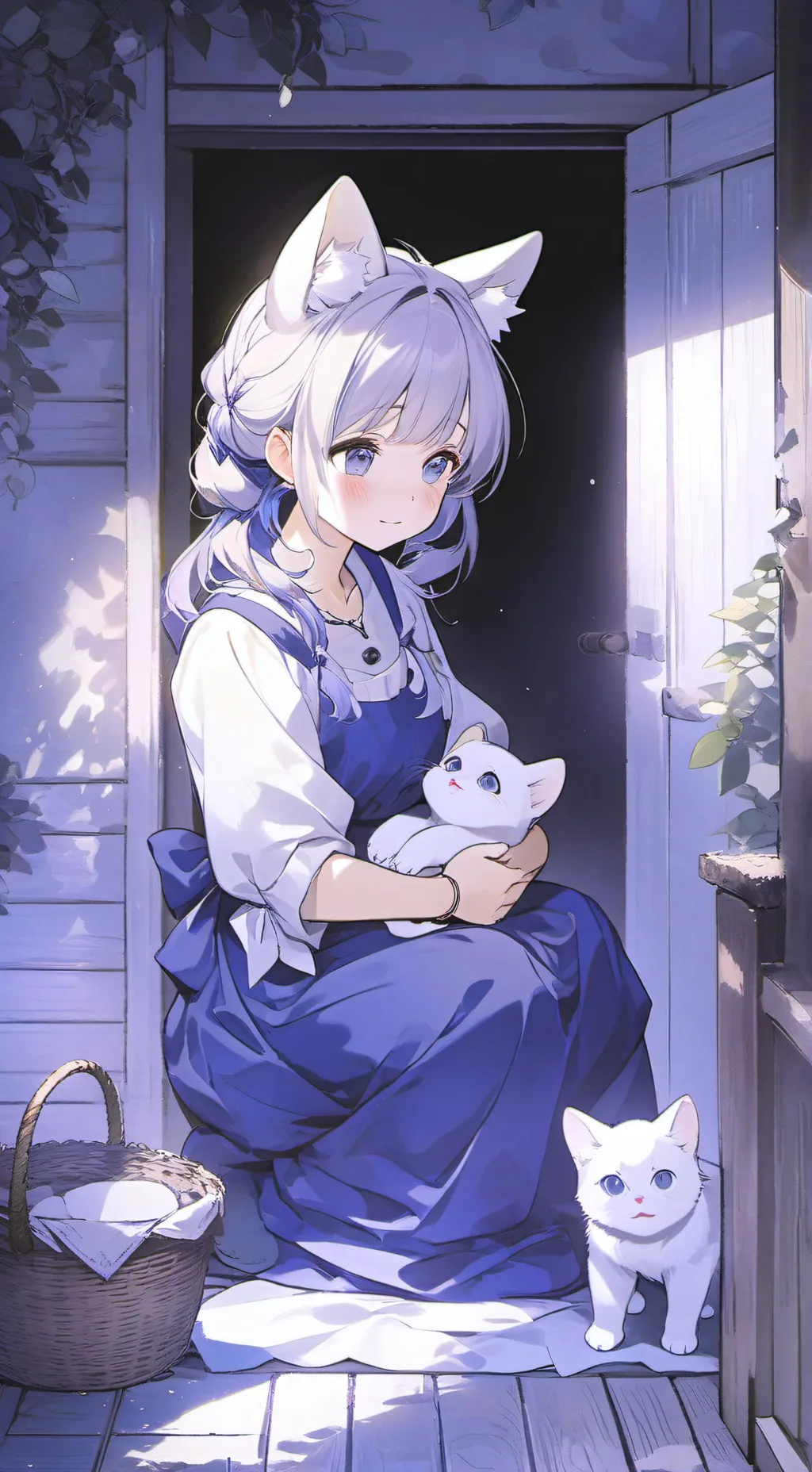 ai character: madre gata background