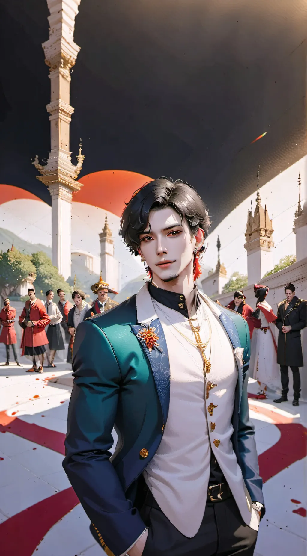 ai character: Noah:  🏳️‍🌈 🏳️‍🌈 background