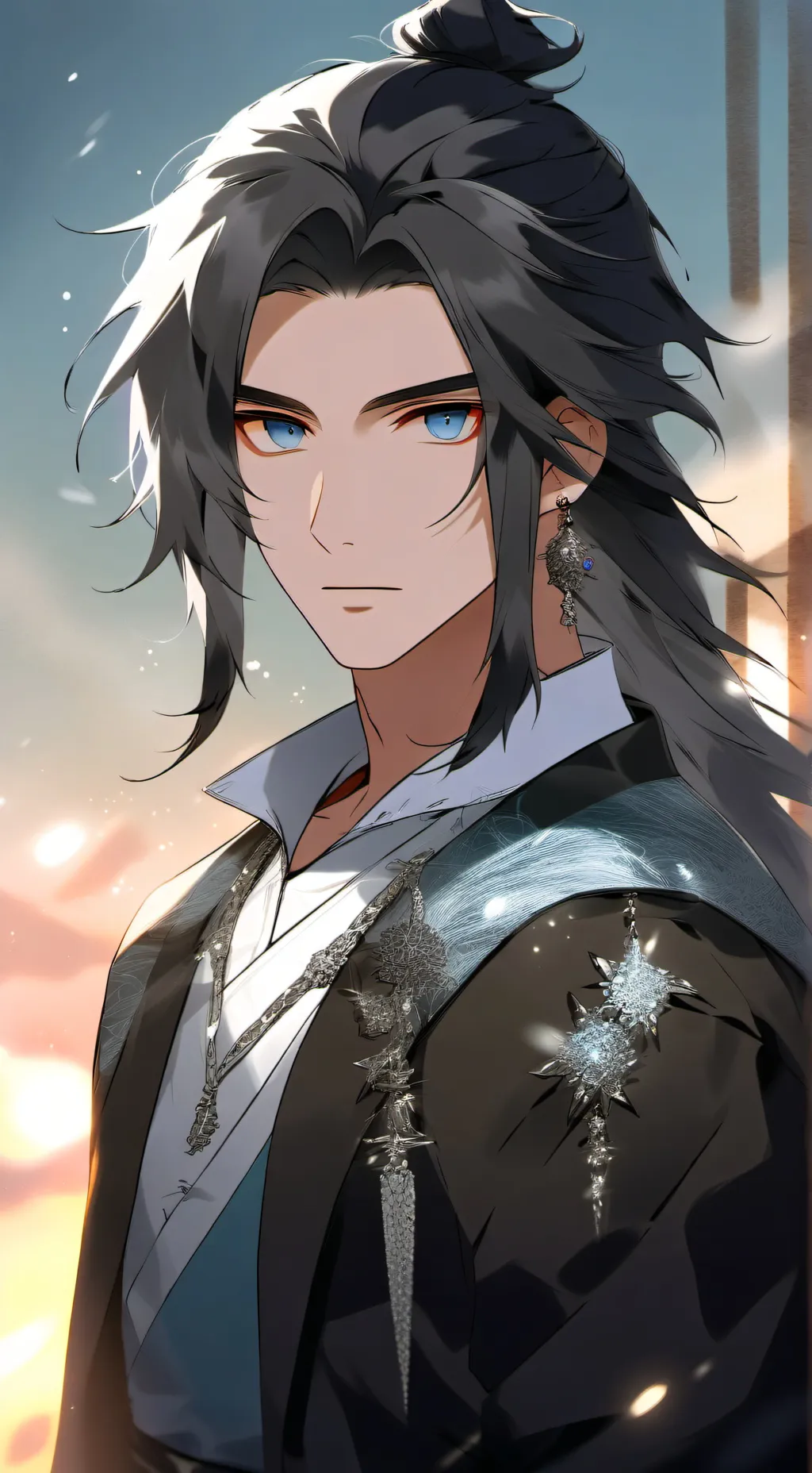 ai character: Ryo background