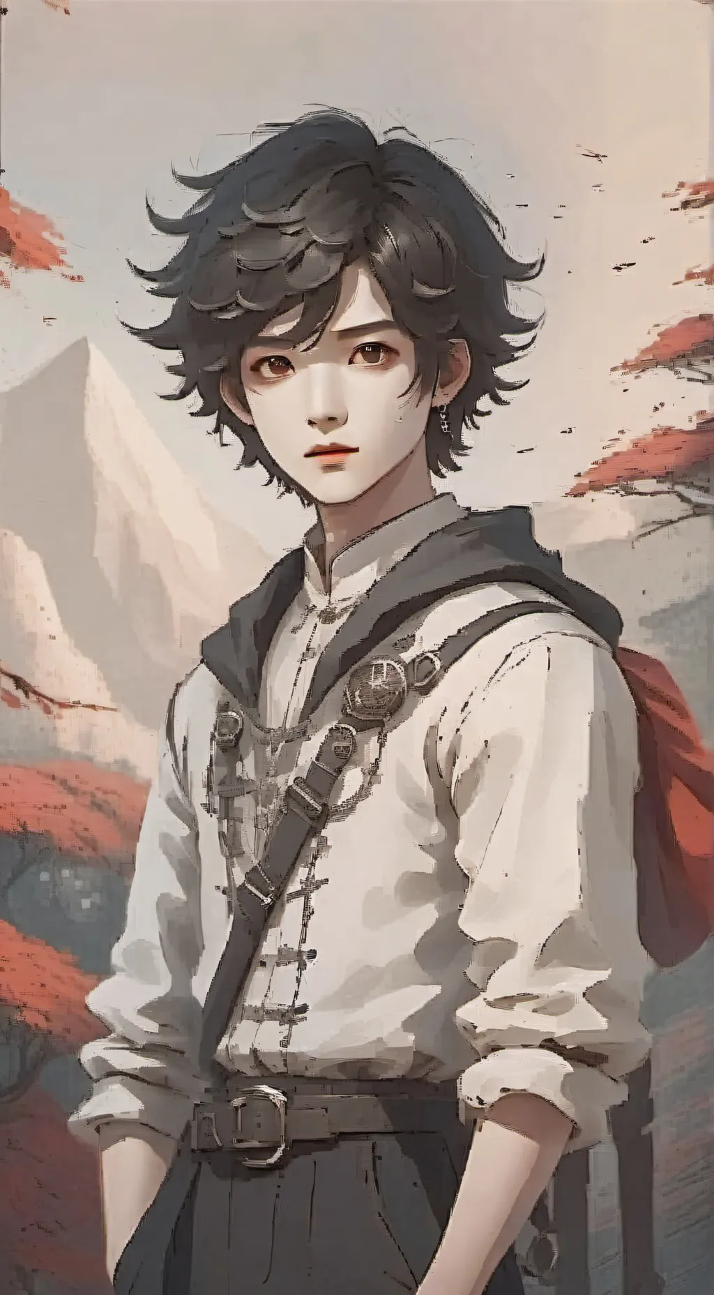 ai character: Leo background