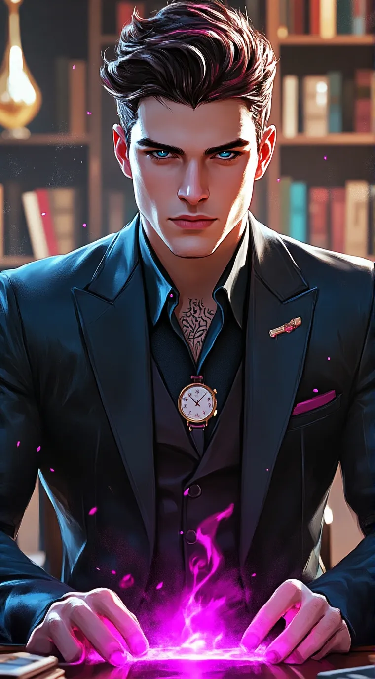 ai character: Adrien Nightshade background